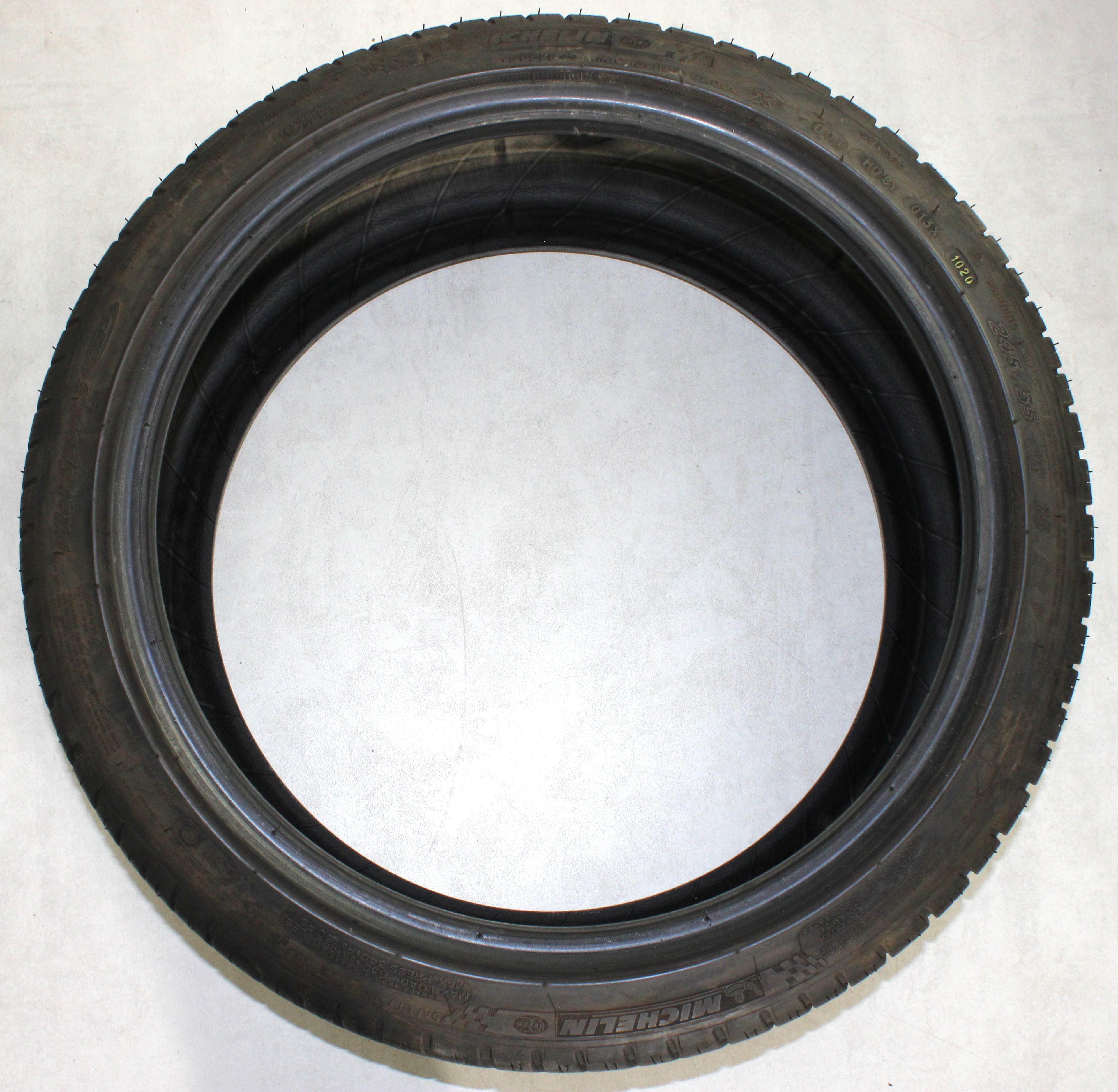 2 x 245/35R18 92Y Sommerreifen Michelin Pilot Sport 3 ZP Runflat 6,5mm 2020 XL
