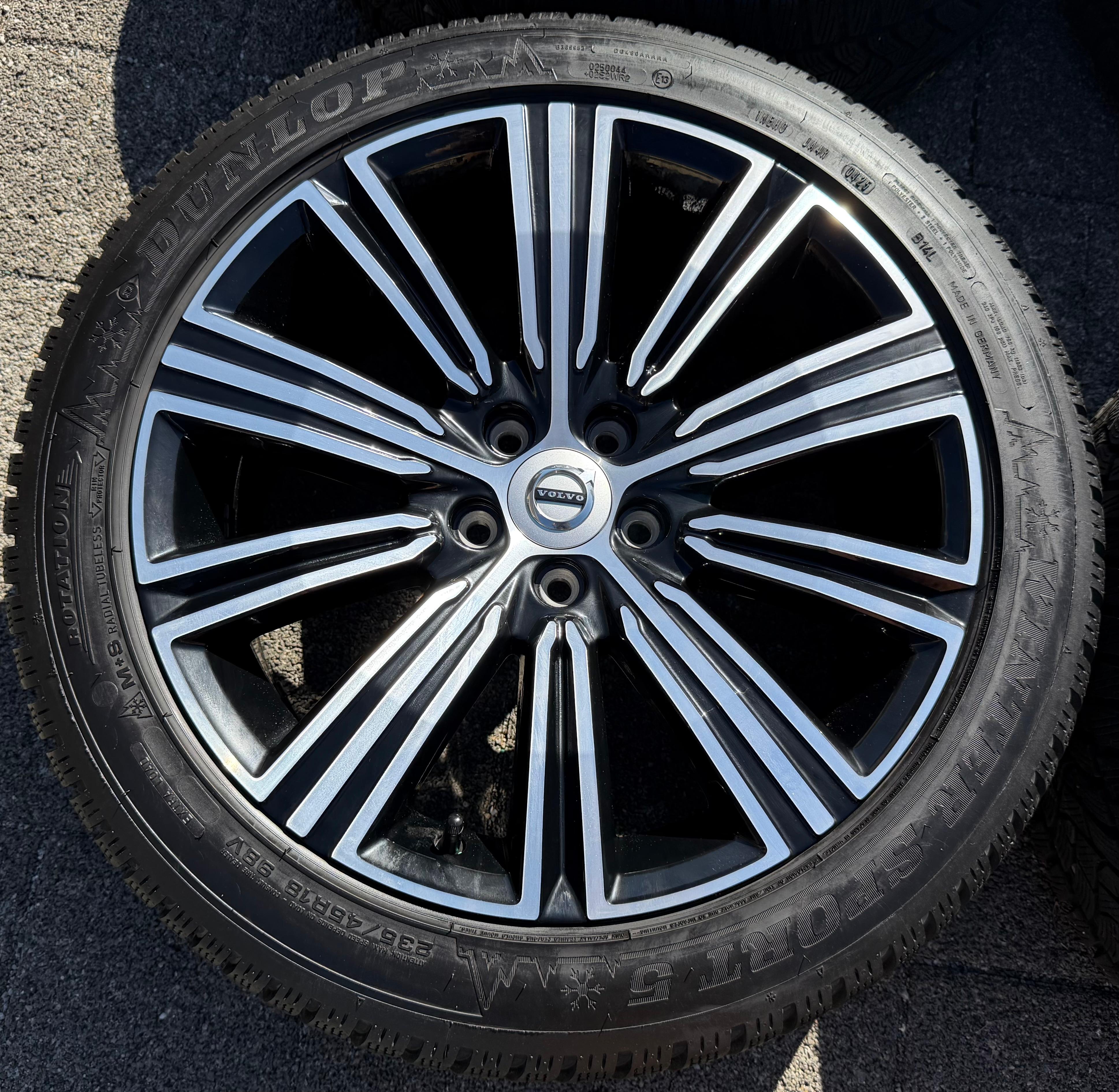 4 Original 18" Alu Winterräder VOLVO S60 V60 235/45R18 98V 31471312 2025