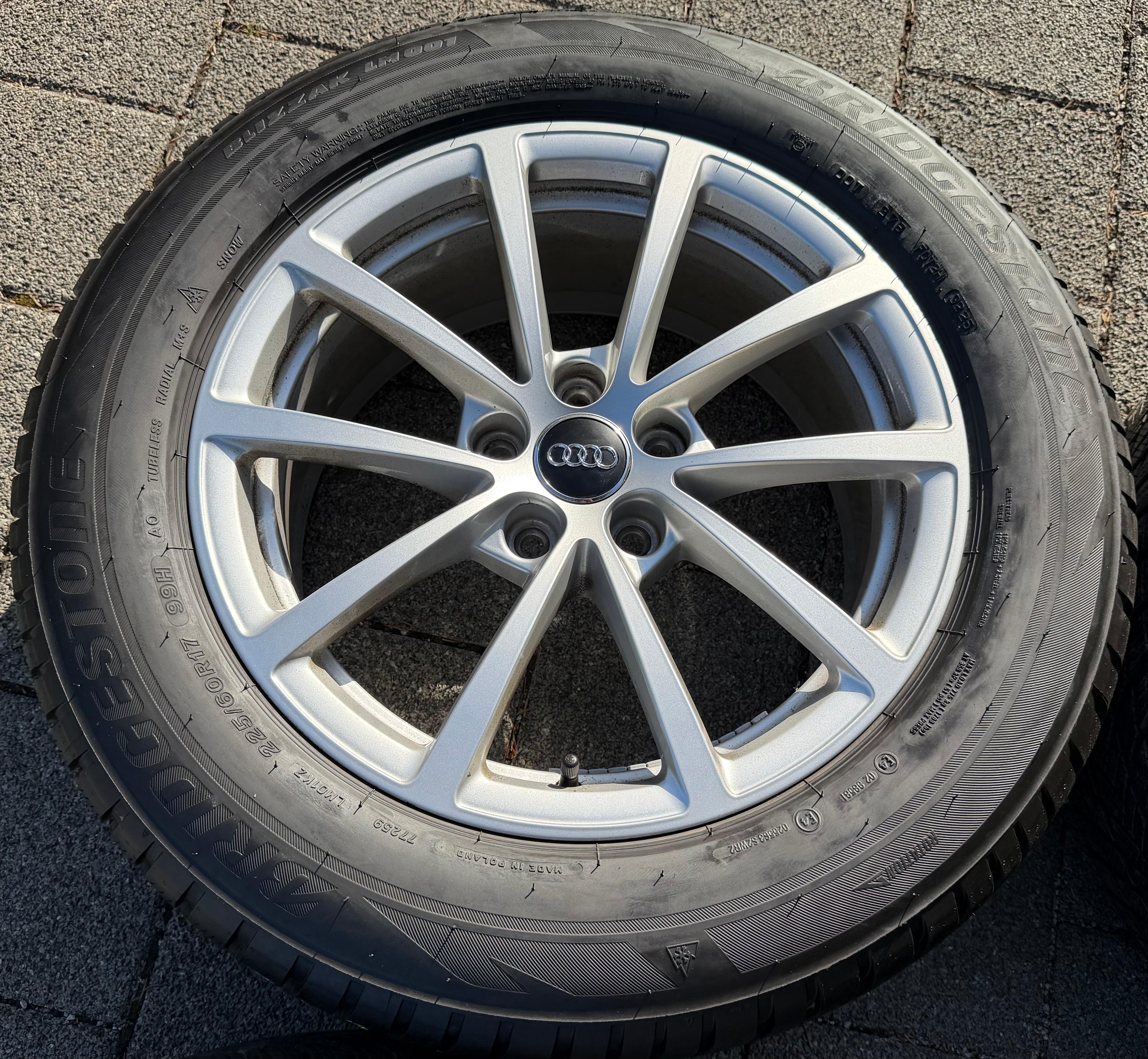 4 Original 17" Alu Winterräder Audi A6 4K C8 F2 225/60R17 99H 4K0601025 2025