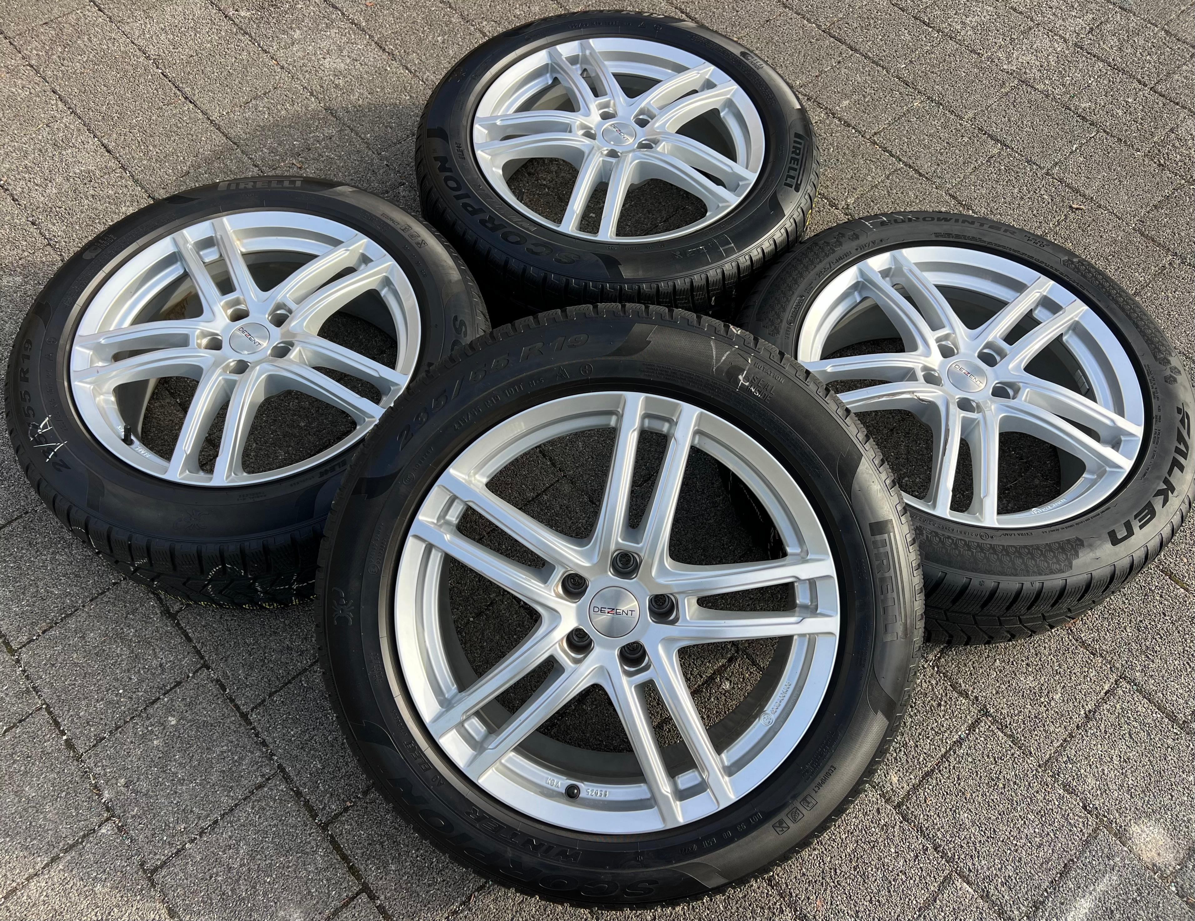 4 llantas de aluminio de 19" para Audi Q2, VW ID.4, ID.5, Škoda Enyaq, Elroq y SEAT Ateca (8x19, ET45)