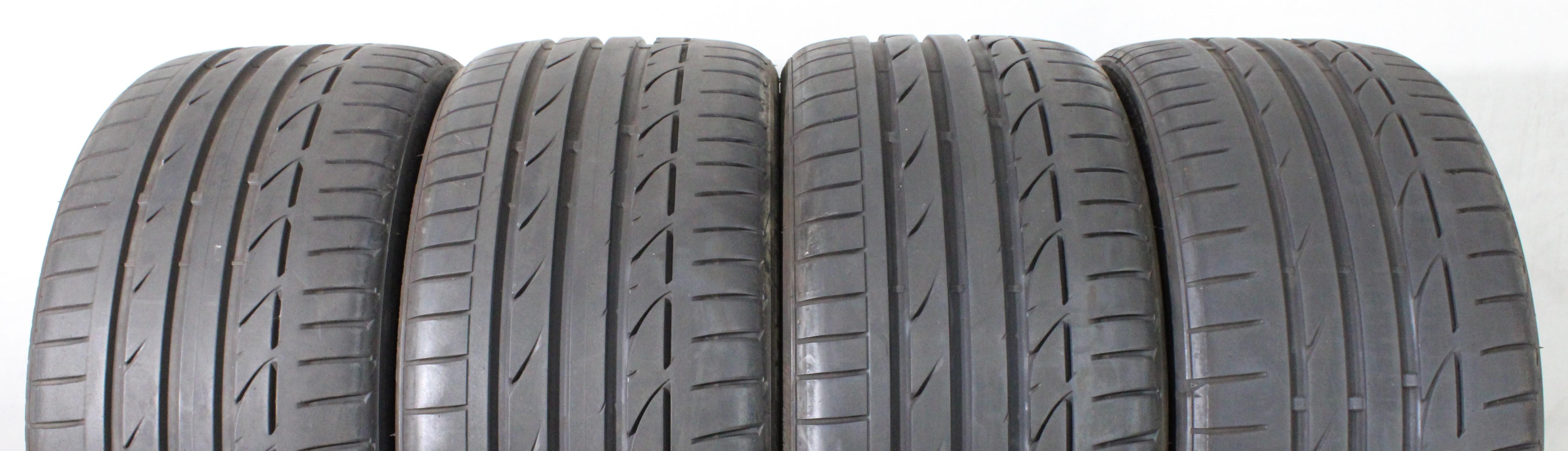 4 x 255/35R19 96Y Sommerreifen Bridgestone Potenza S001 2x4,5-5mm/2x6-6,5mm 2021 XL