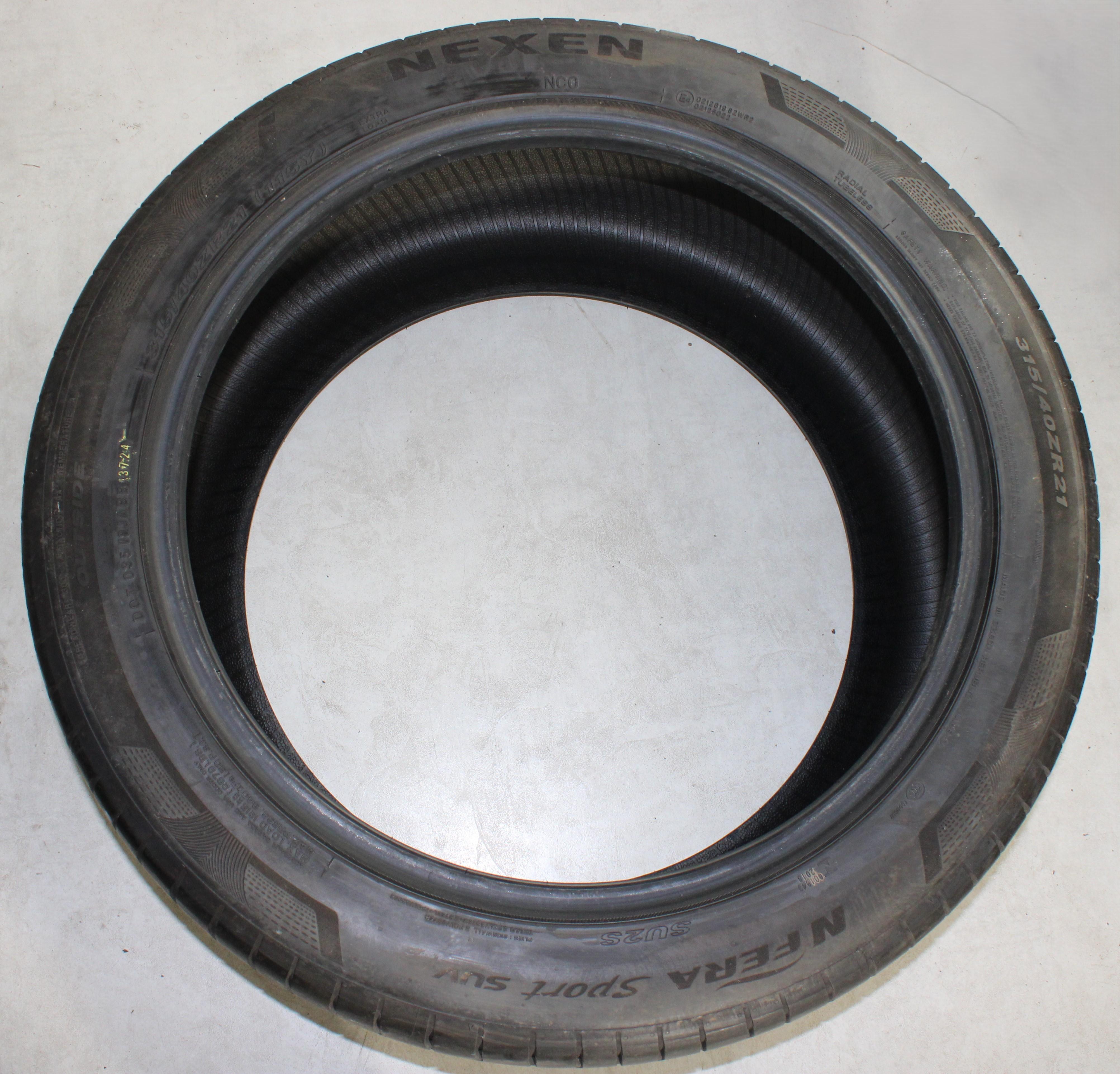 2 x 285/45R21 113Y 2 x 315/40R21 115Y Sommerreifen Nexen N Fera Sport SU2S NCO 5-5,5mm 2024