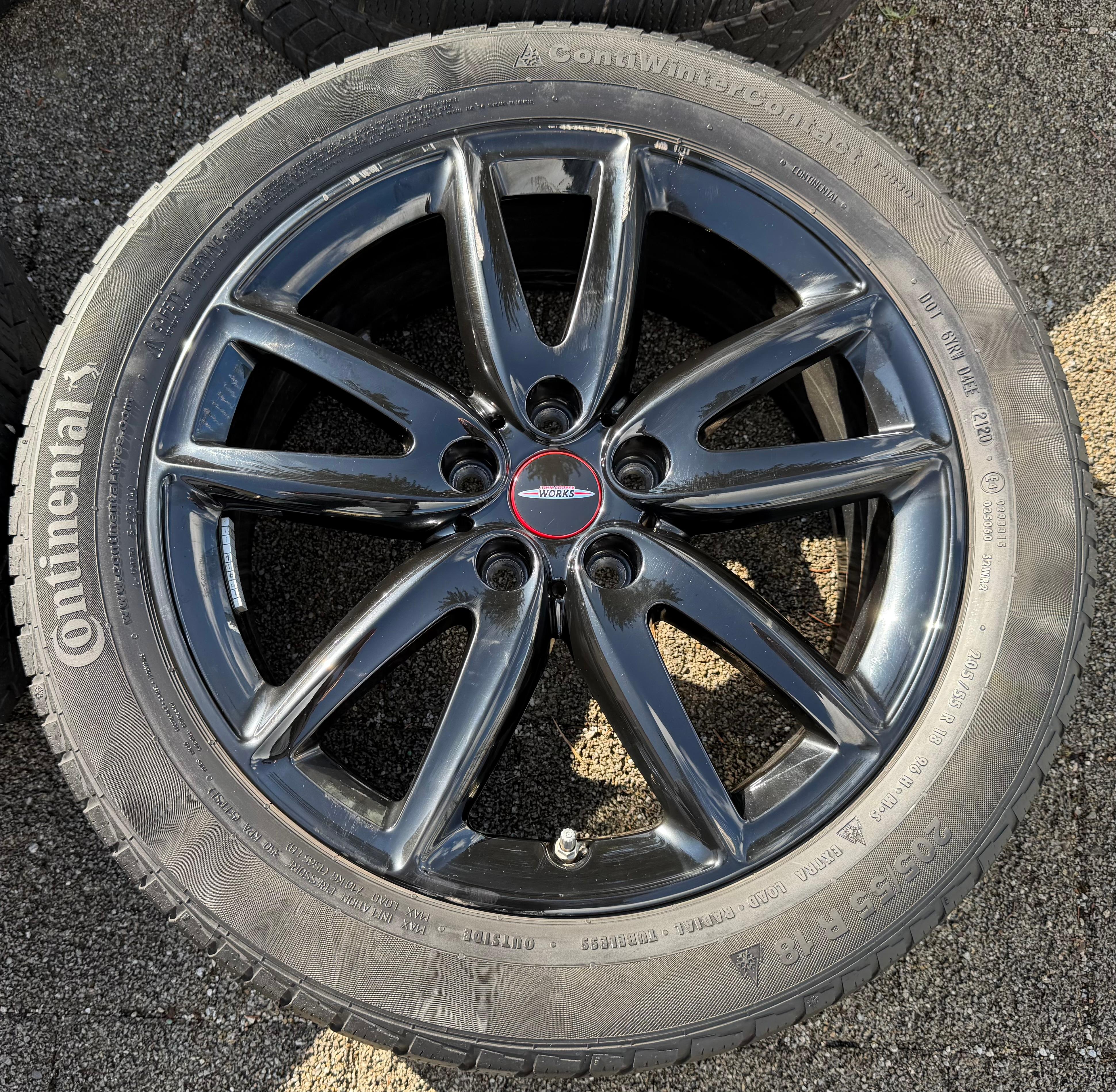 4 ORIGINAL 18" ALU WINTERRÄDER MINI COUNTRYMAN F60 JCW GRIP SPOKE 815 6887611