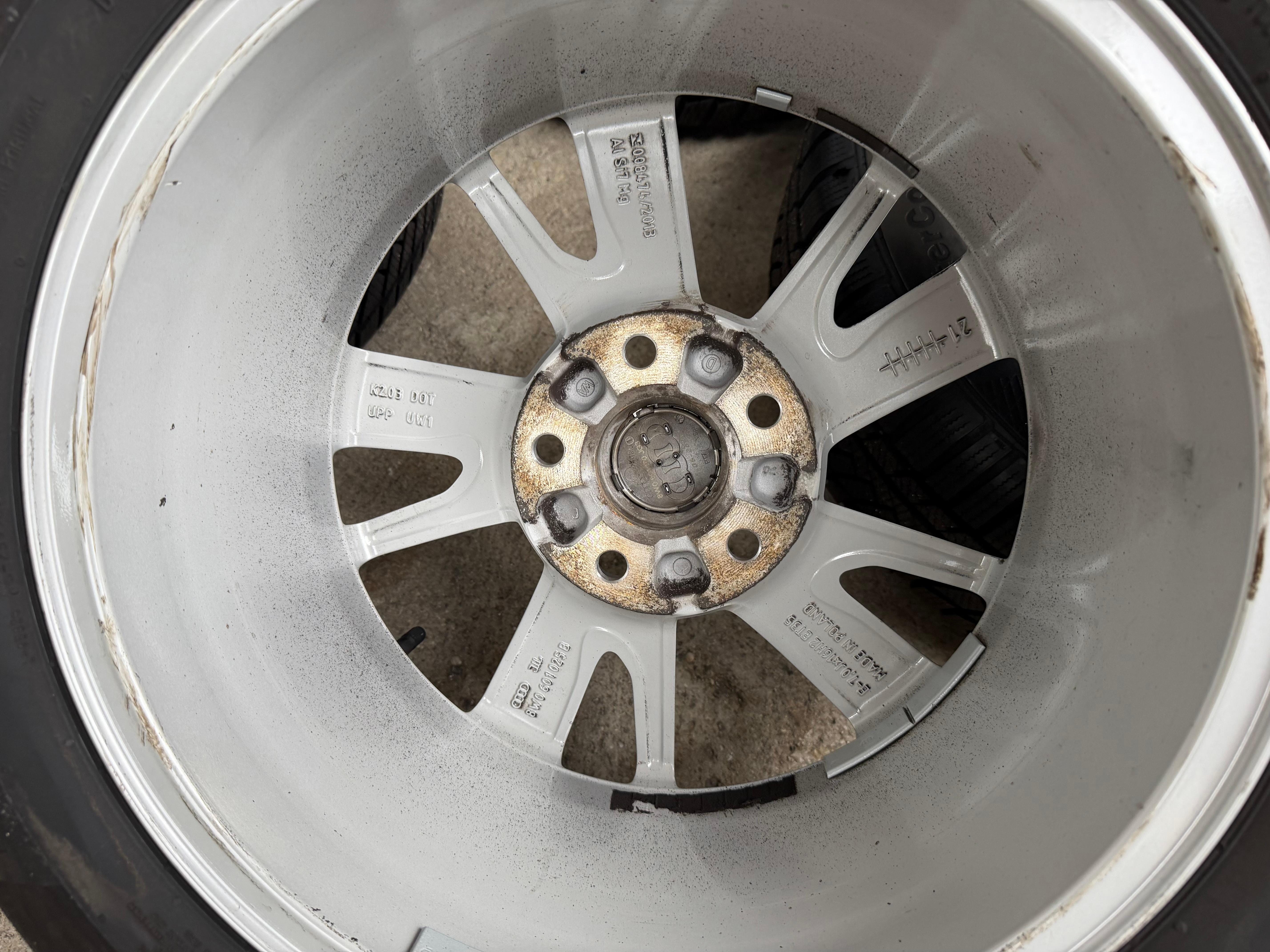 4 Original Alu Winterräder Audi A4 8W B9 8W0601025A 205/60R16 92H Continental