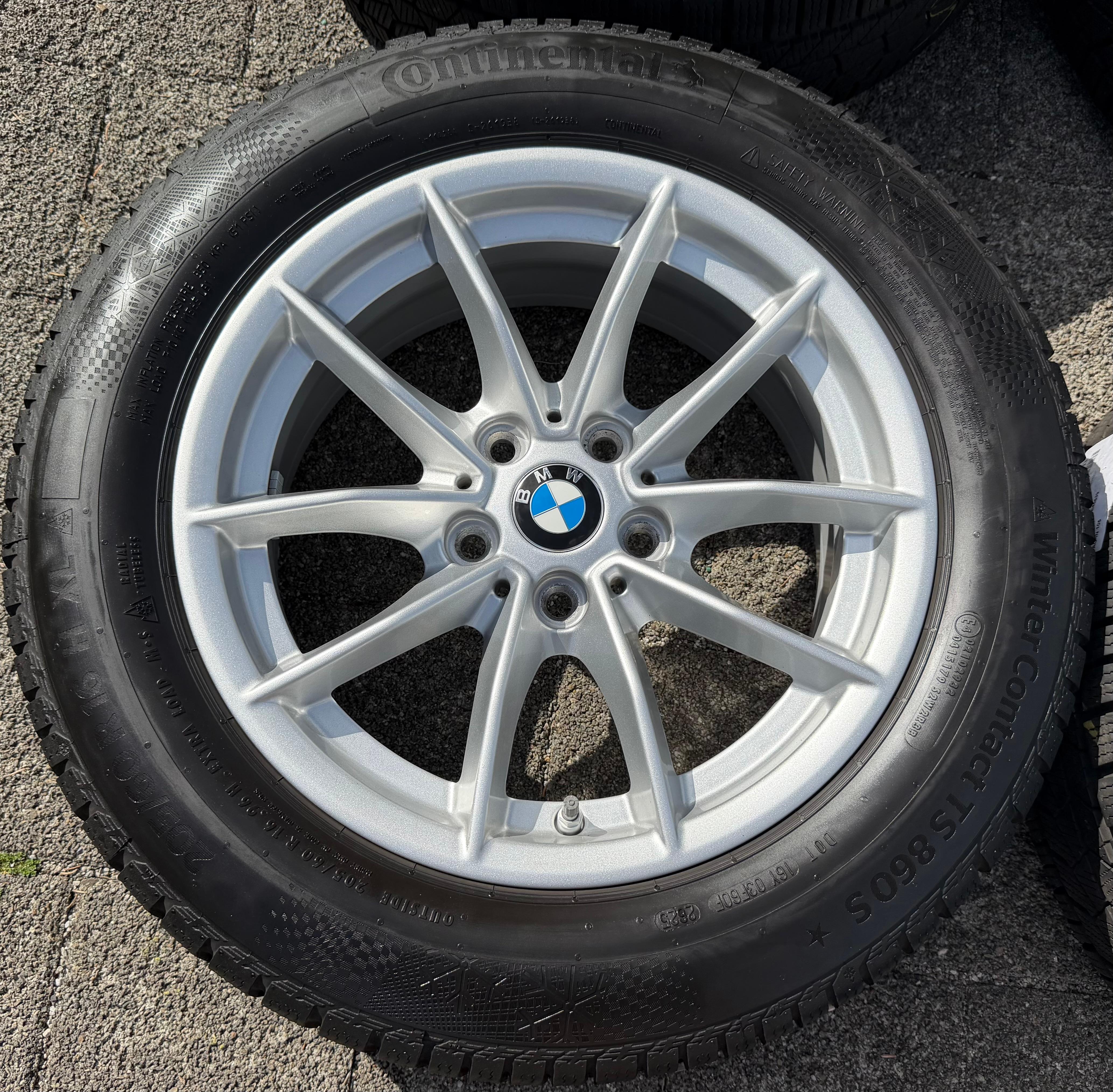 4 Original 16" Alu Winterräder BMW 3er Reihe G20 G21 205/60R16 96H RDKS 2025