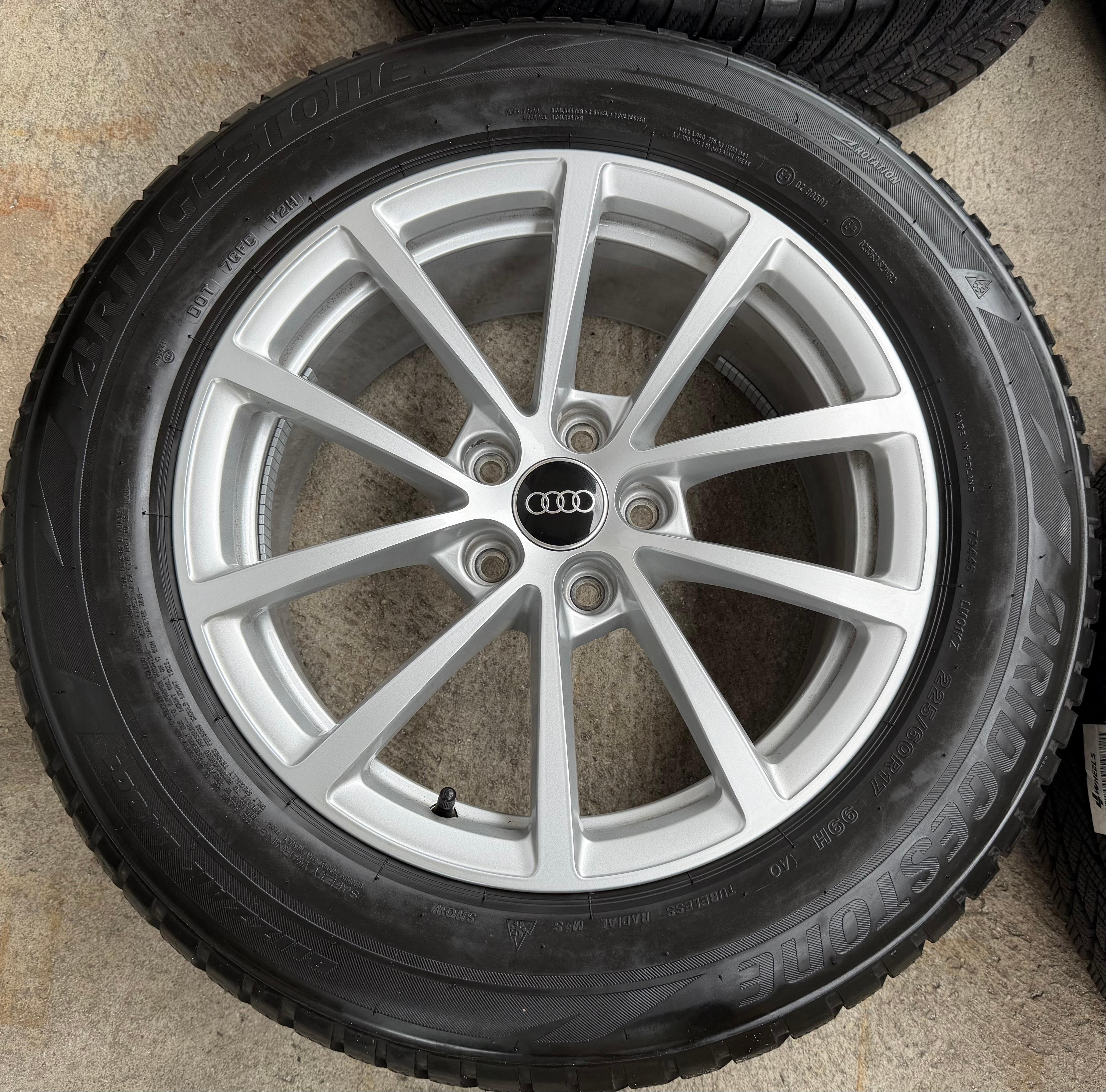 4 Original 17" Alu Winterräder Audi A6 4K C8 F2 225/60R17 99H 4K0601025 2023