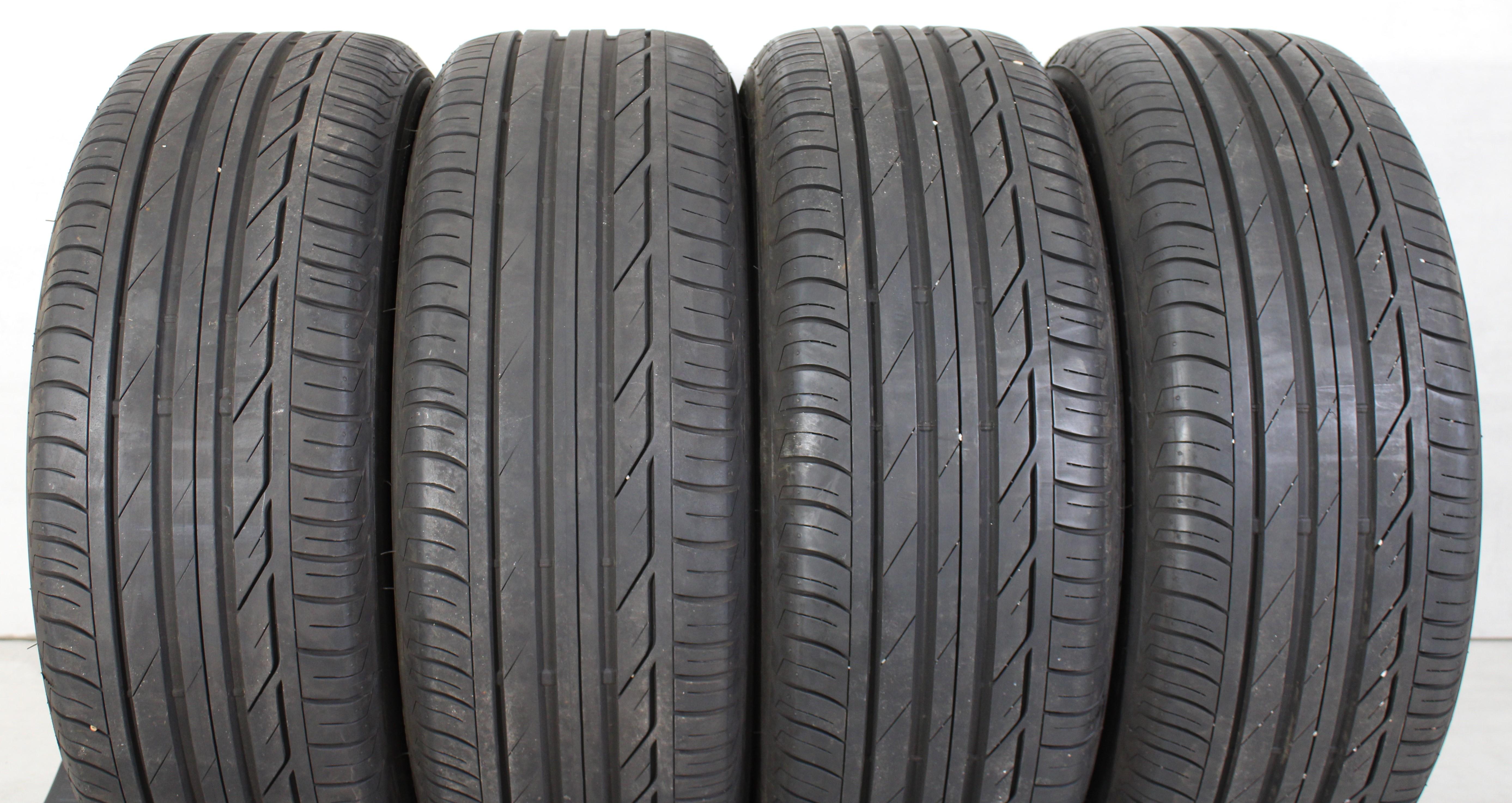 4 x 225/50R18 95W Sommerreifen Bridgestone Turanza T001 Runflat 2x5,5-6mm/2x6,5-7mm 2017 *
