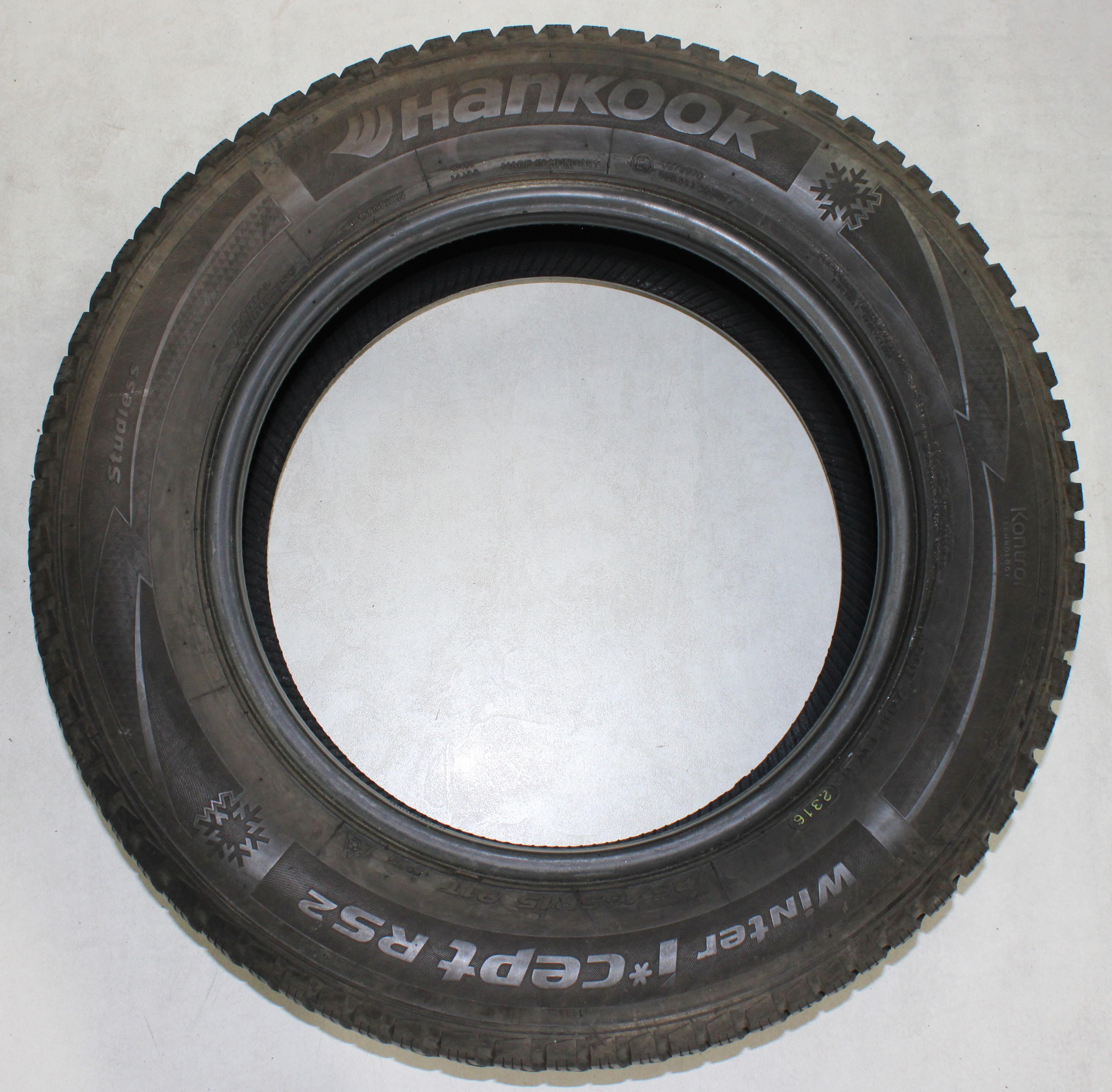 2 x 195/65R15 91T Winterreifen Hankook Winter I*Cept RS2 5mm 2016/2017
