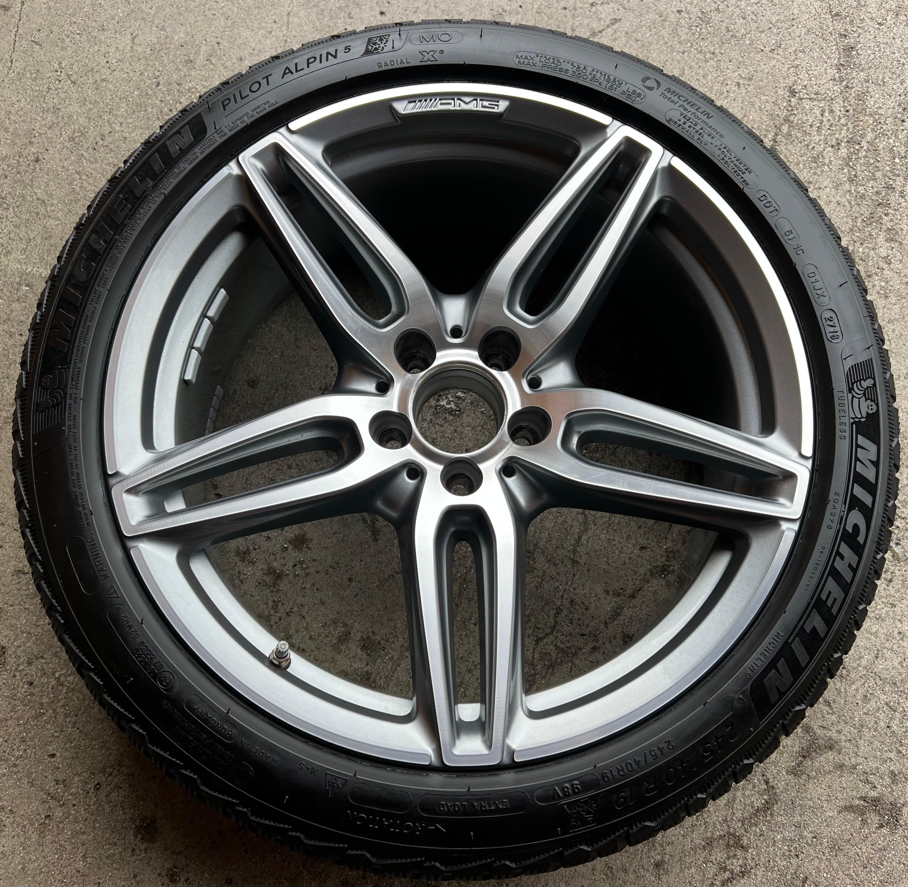 1 X ORIGINAL 19" ALUFELGE MERCEDES E-KLASSE W213 A2134013800 RDKS NEU FREIHAUS