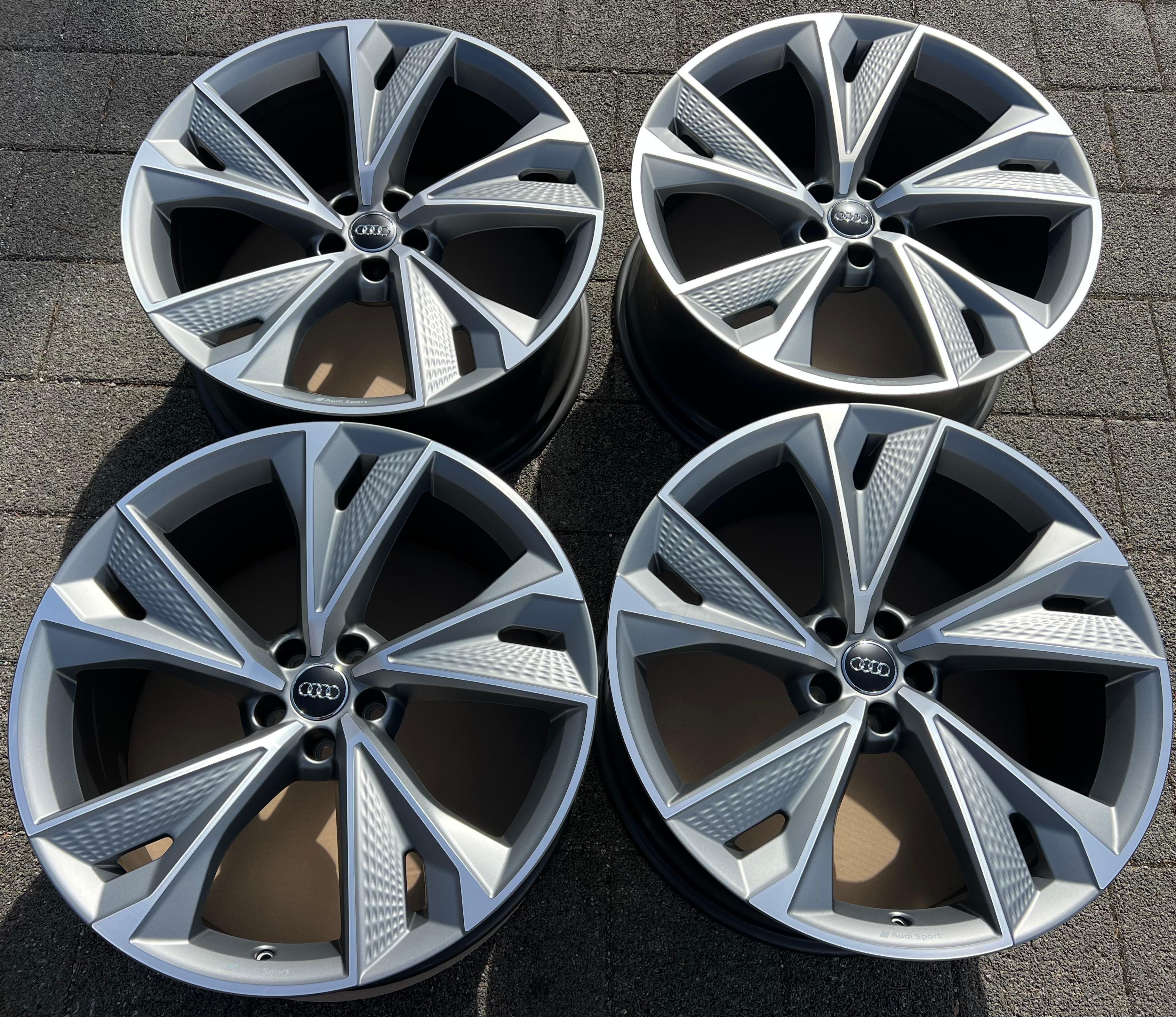 4 llantas de aleación originales de 22" para Audi RS6 y RS7 4K F2 C8 4K0601025DE 10,5x22 ET19