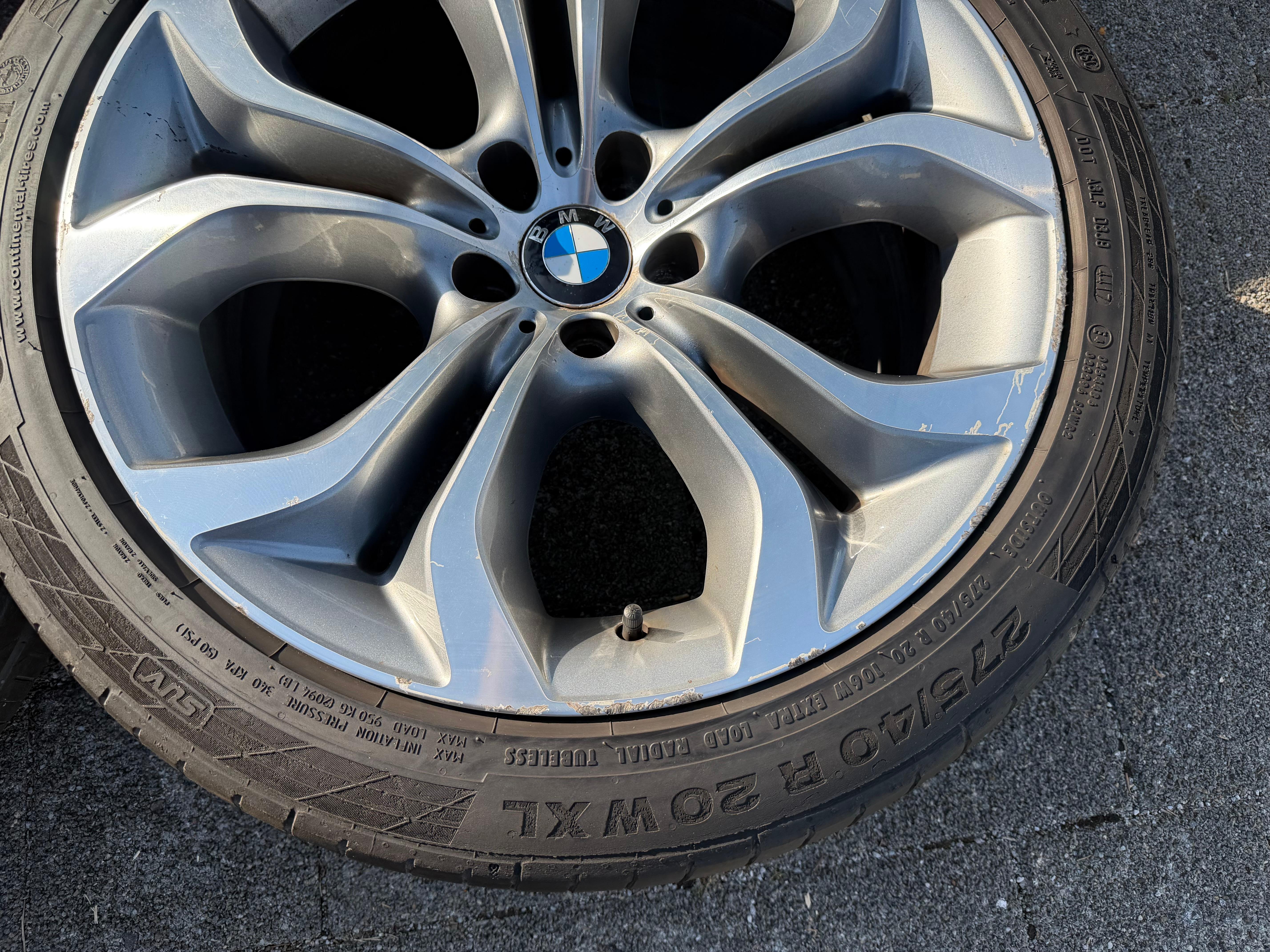 4 Original 20" Alu Sommerräder BMW X5 E70 F15 275/40R20 106W 315/35R20 110W Styling 336