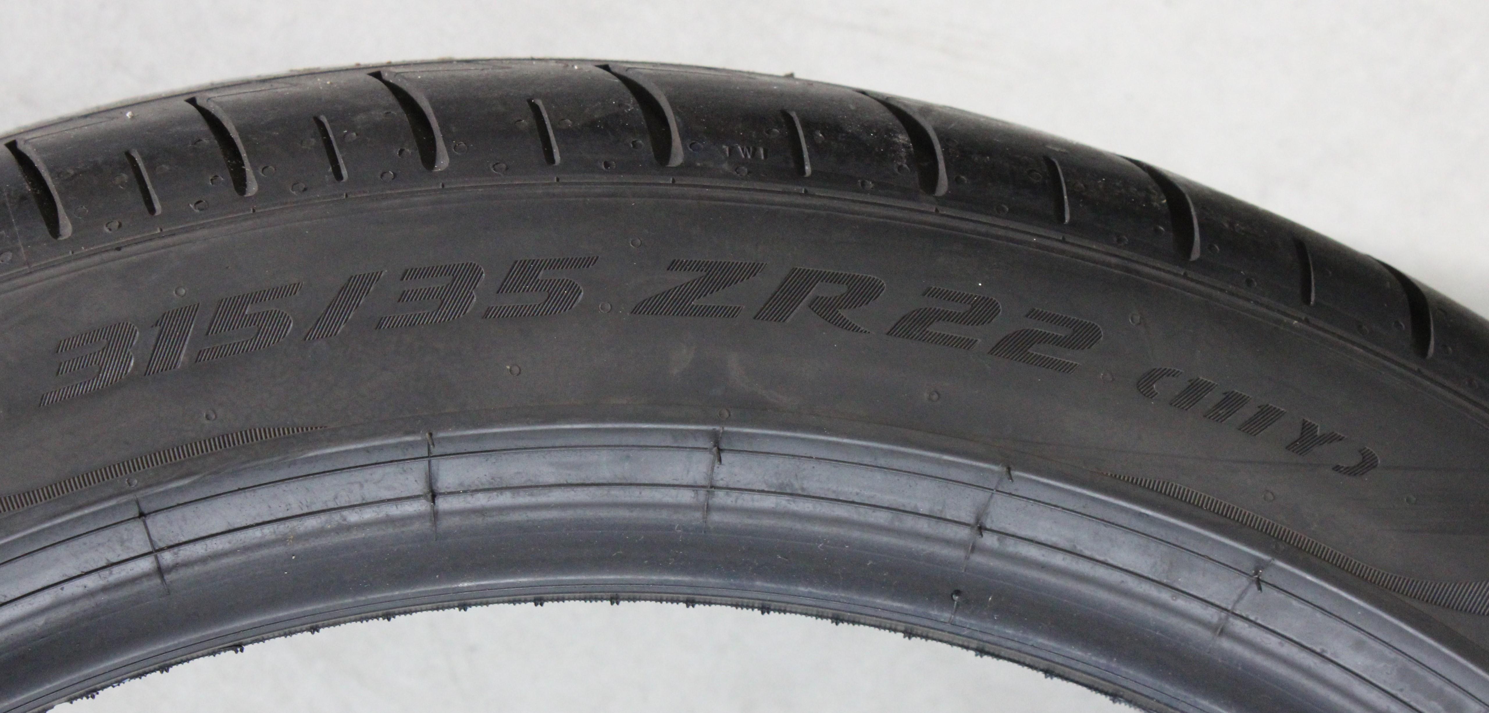 2 x 315/35R22 111Y zomerbanden Pirelli Pzero PZ4 NCO 5 mm 2024 XL