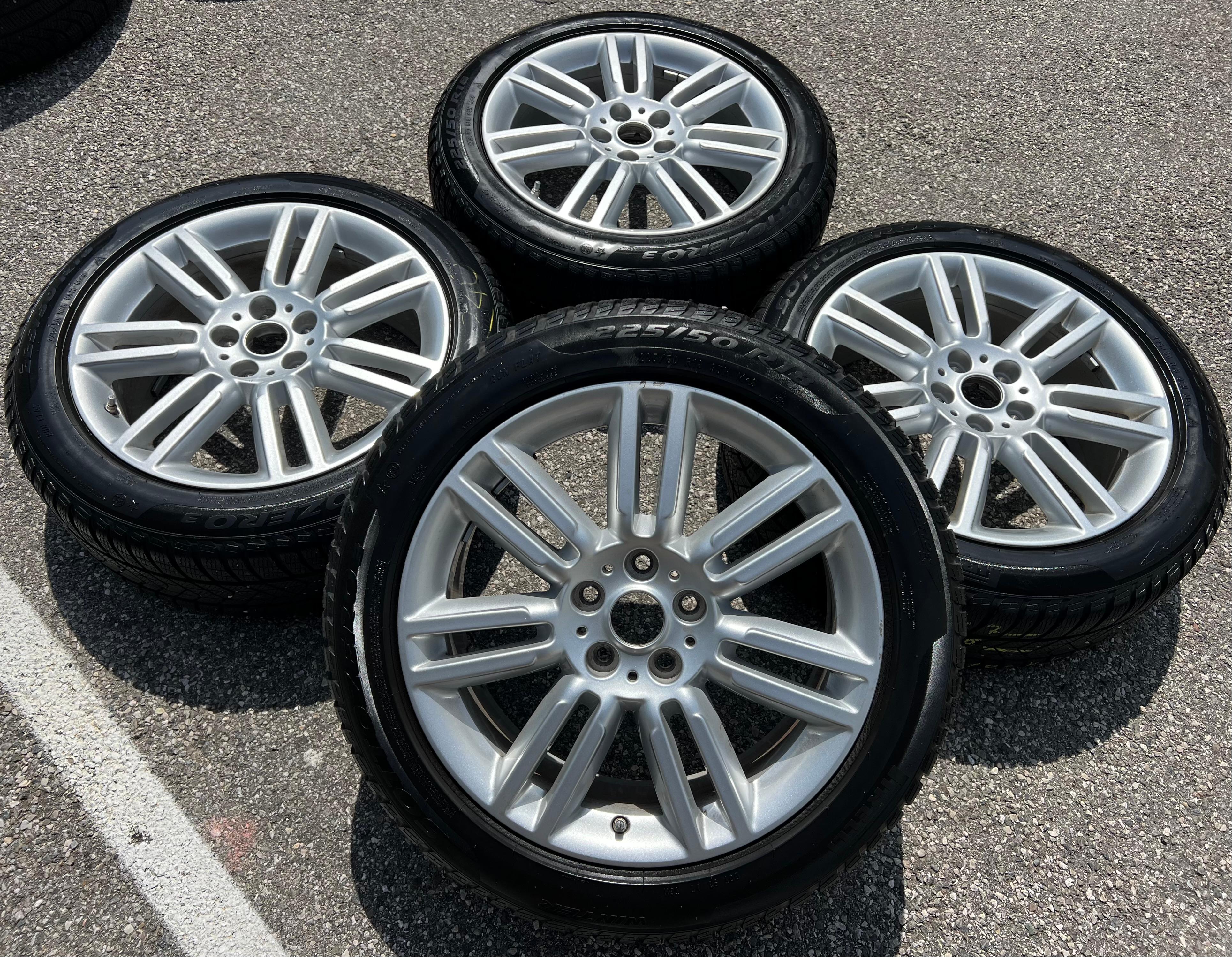 4 ORIGINAL 18" ALU WINTERRÄDER MINI COUNTRYMAN F60 225/50R18 95H 6856032 RDKS