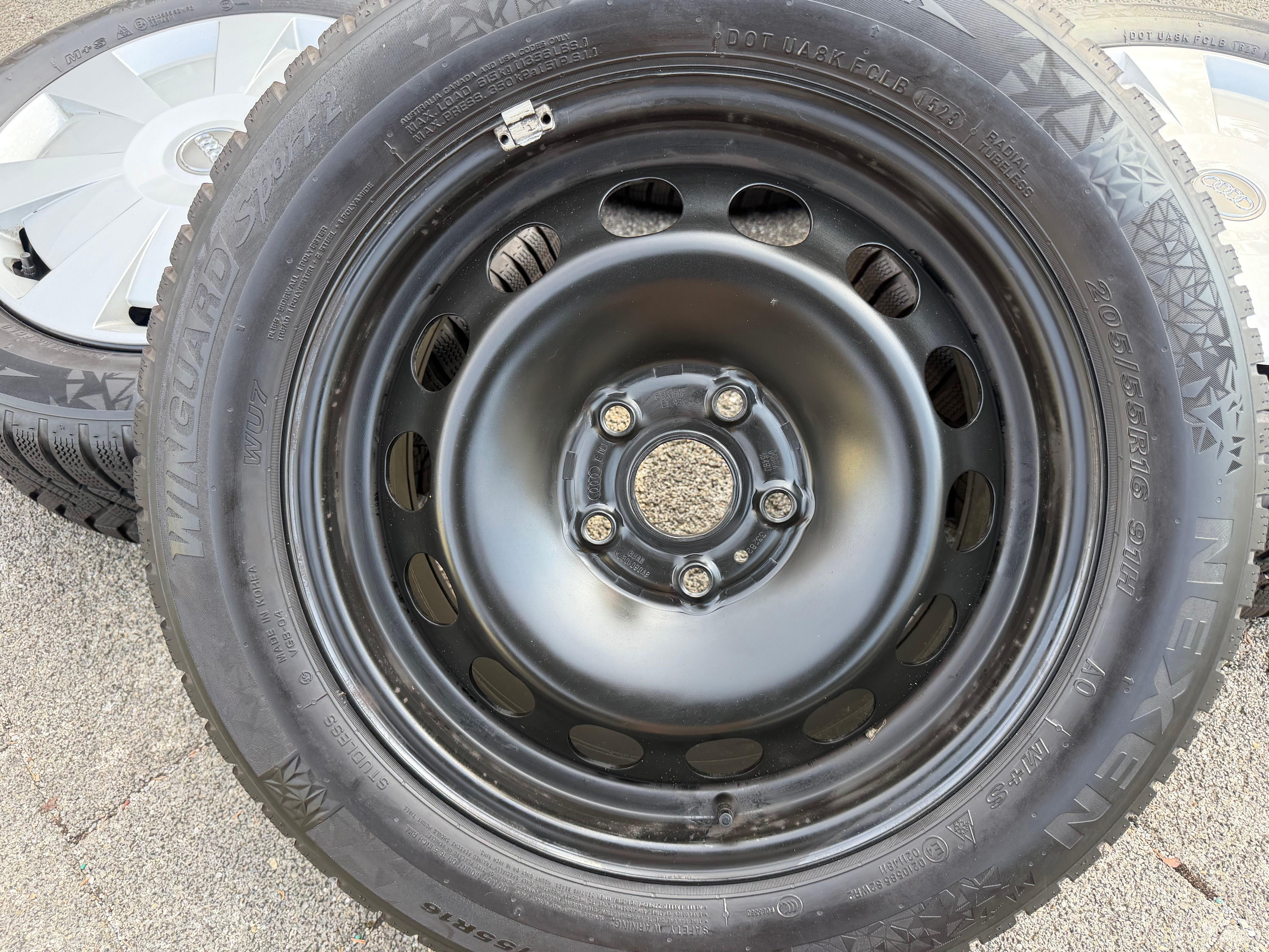 4 Winterräder Audi A3 8V Sportback Cabrio  205/55R16 91H Nexen 8V0601027A 2023