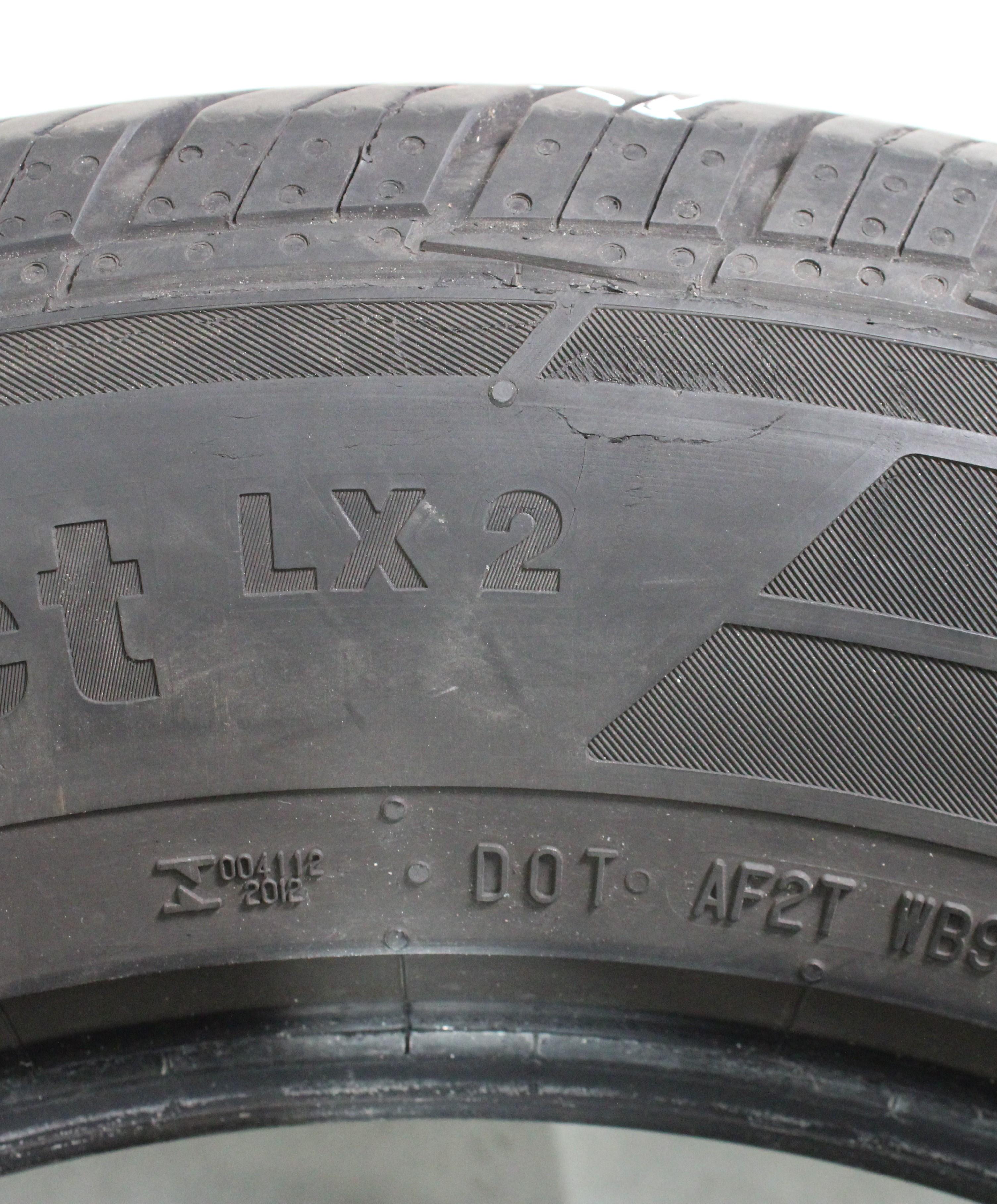 4 x 255/55R18 109H Sommerreifen Continental Cross Contact LX2 2x6,5-7mm/2x8-8,5mm 2016 XL