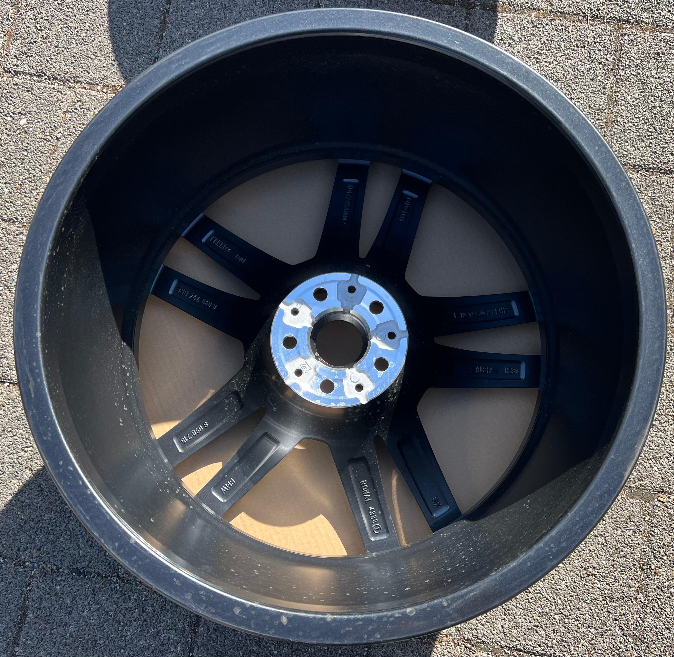 1 X LLANTAS ORIGINALES ALUMINIO 21" BMW X5M F95 X6M F96 STYLING 808M 8090715 10,5x21 ET31