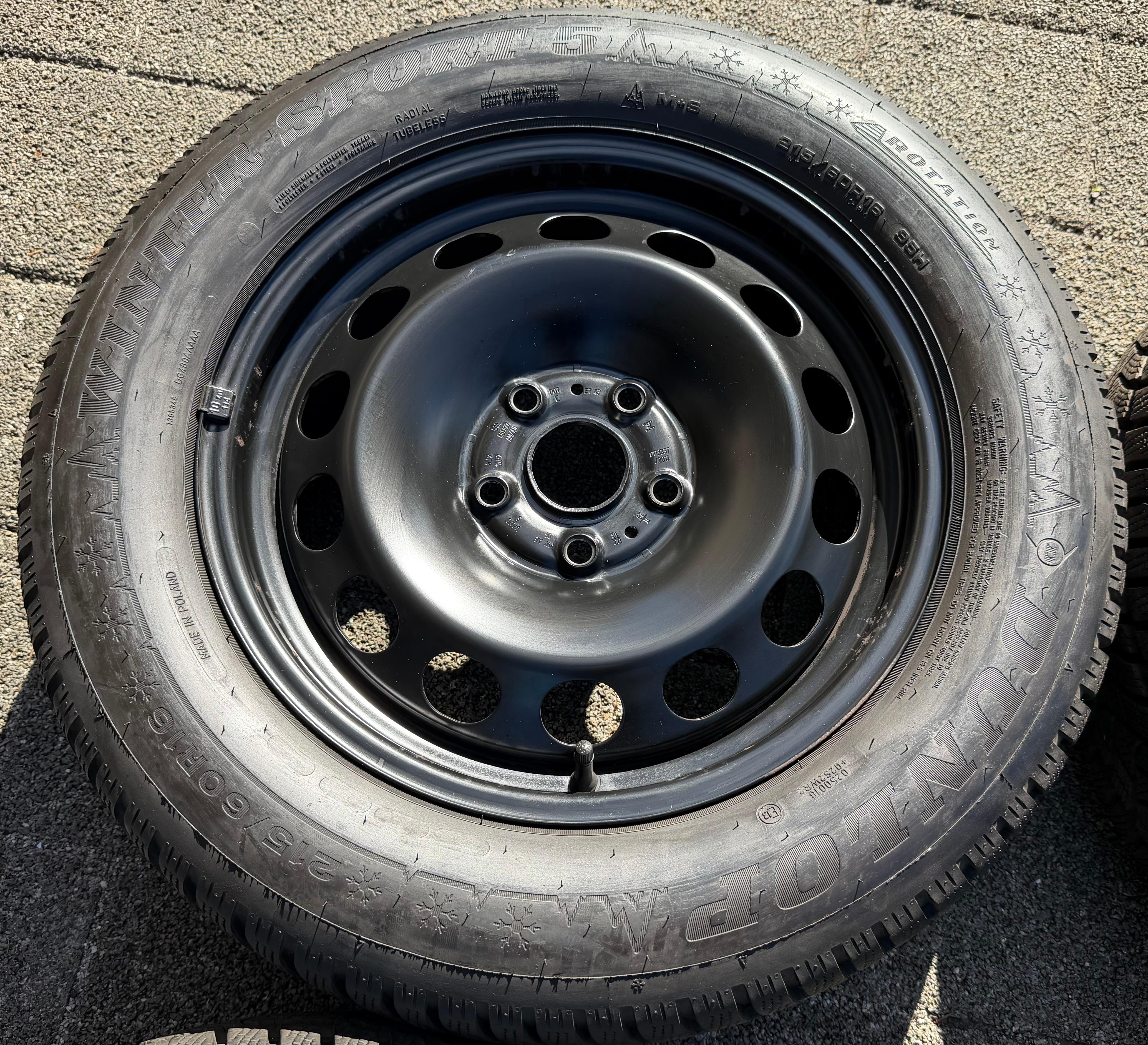 4 Winterräder VW T-Roc Skoda Karoq Seat Cupra Ateca 215/60R16 95H Dunlop