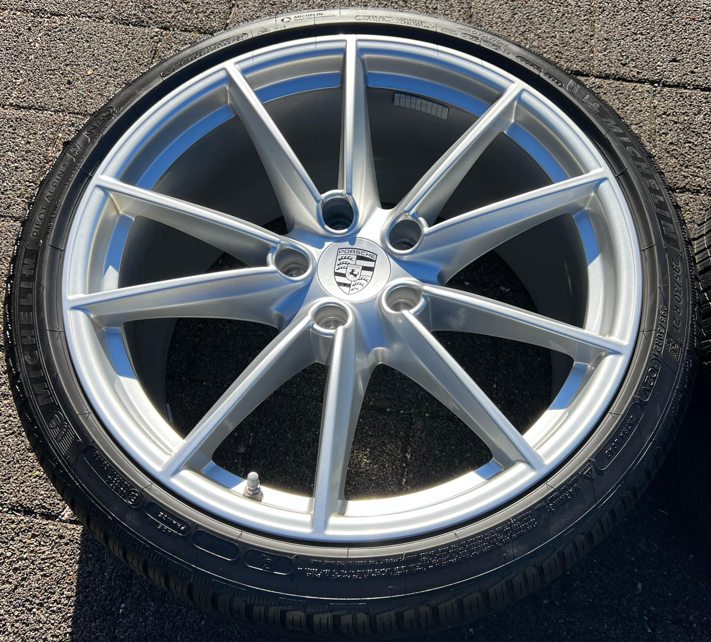 4 ORIGINAL 20" 21" ALU WINTERRÄDER PORSCHE 911 992 992601025C 992601025D MICHELIN RDKS