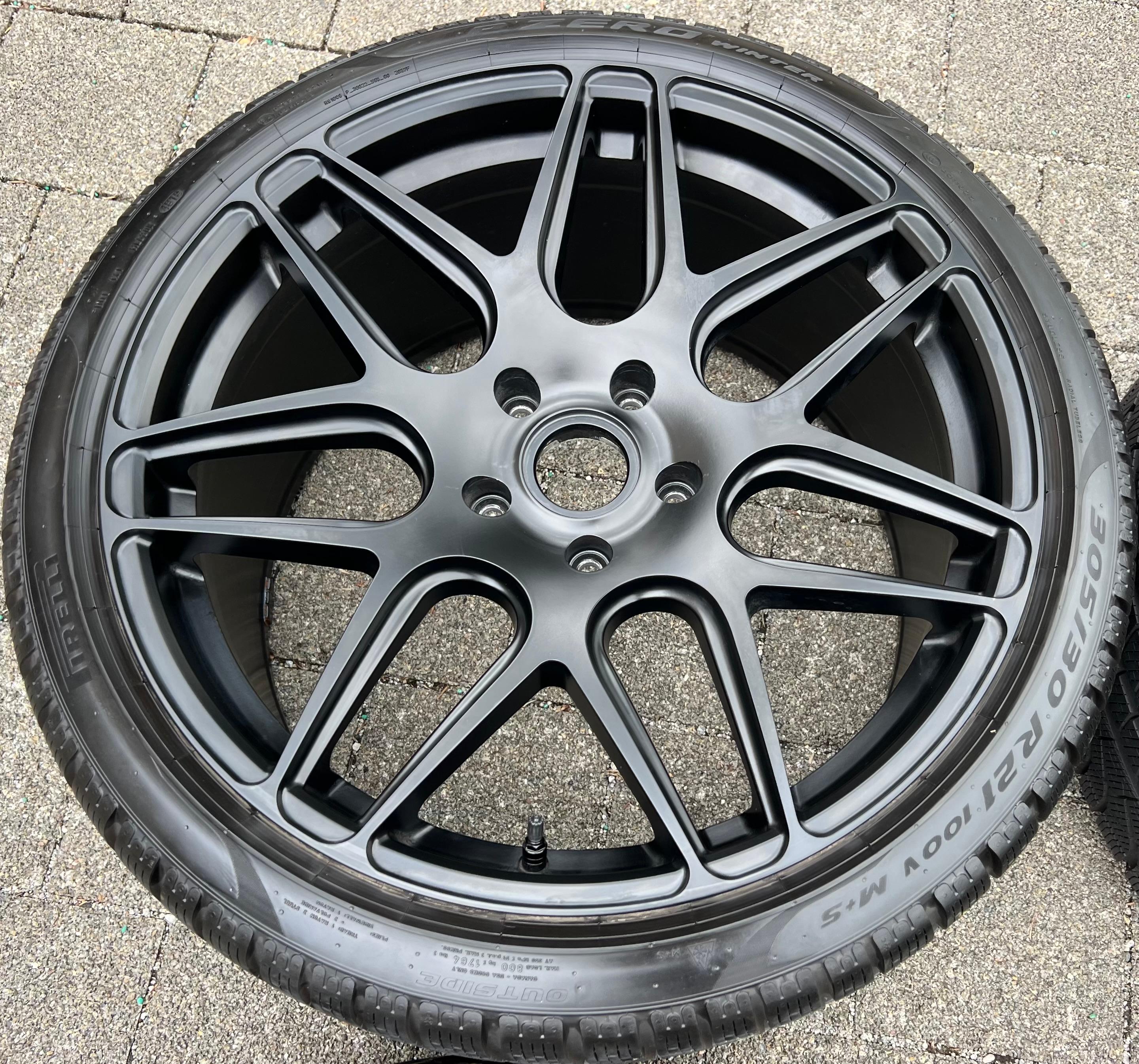 4 lichtmetalen 20" 21" winterwielen PORSCHE 911 992 245/35R20 91V 305/30R21 100V TPMS TOP