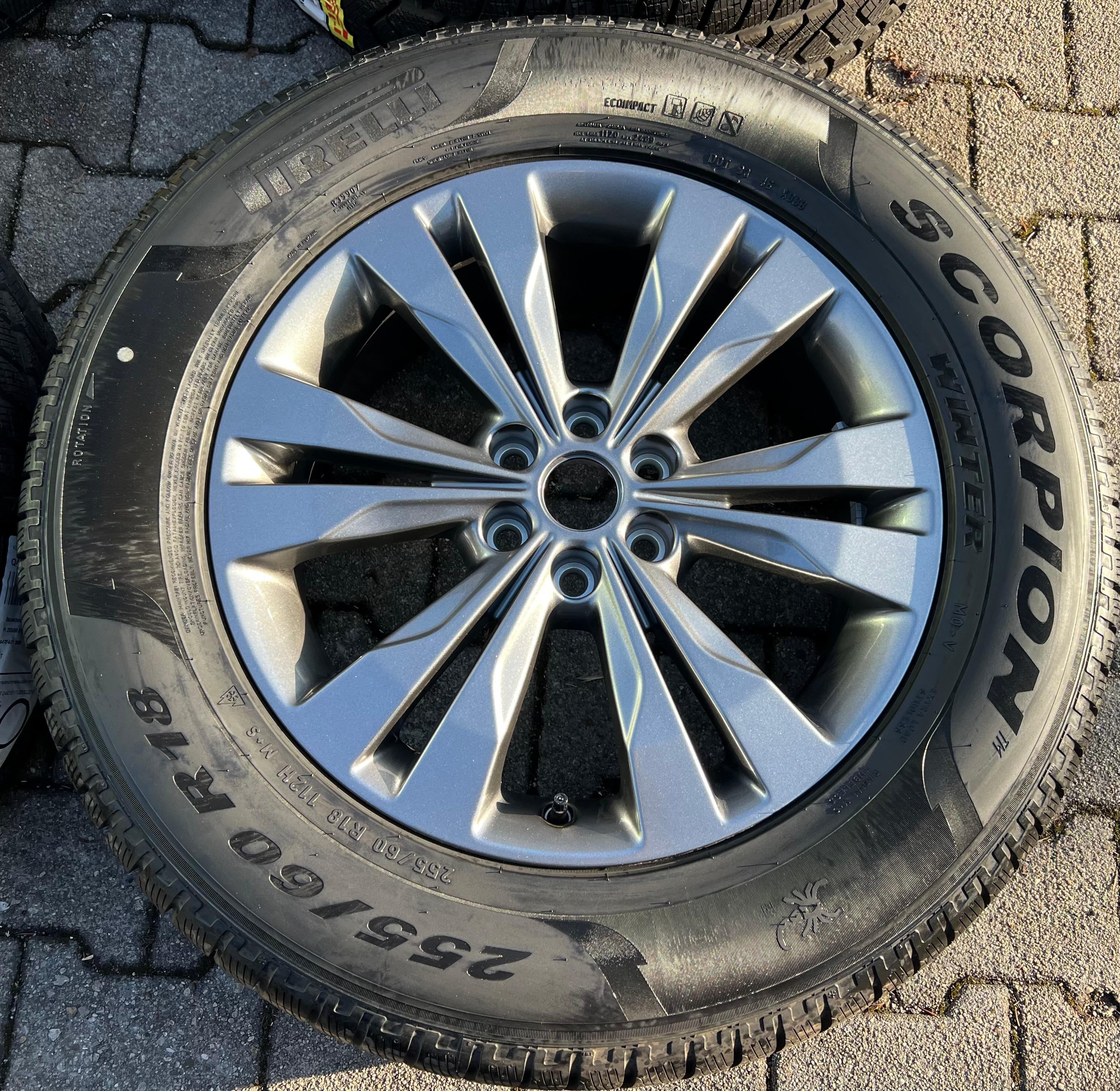 4 CERCHI INVERNALI ORIGINALI IN ALLUMINIO 18" MERCEDES X-CLASS 470 255/60R18 112H RDKS CONSEGNA GRATUITA