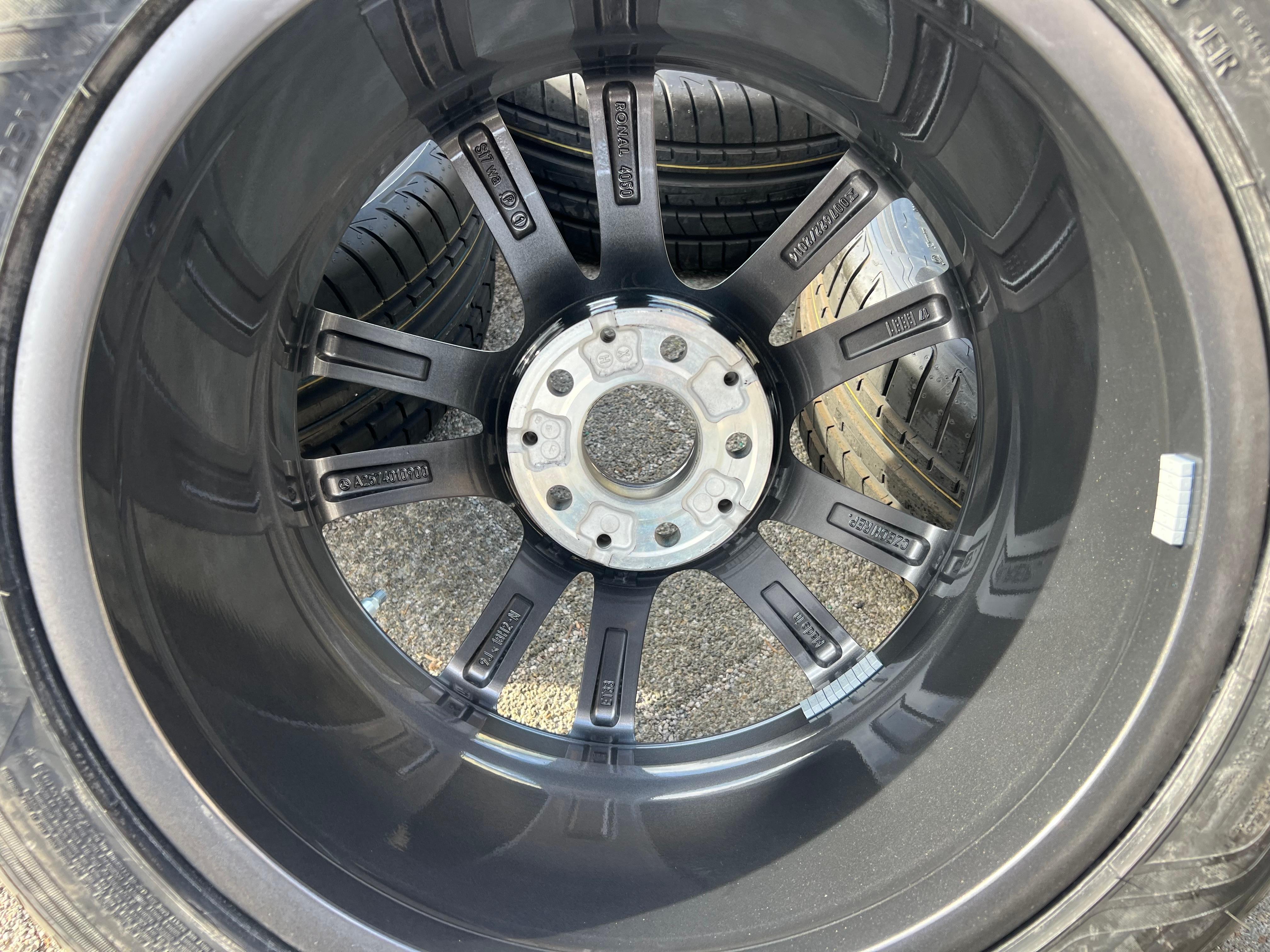 4 ORIGINAL 18" ALU SOMMERRÄDER MERCEDES CLS W257 C257 245/45R18 100V 275/40R18 99Y