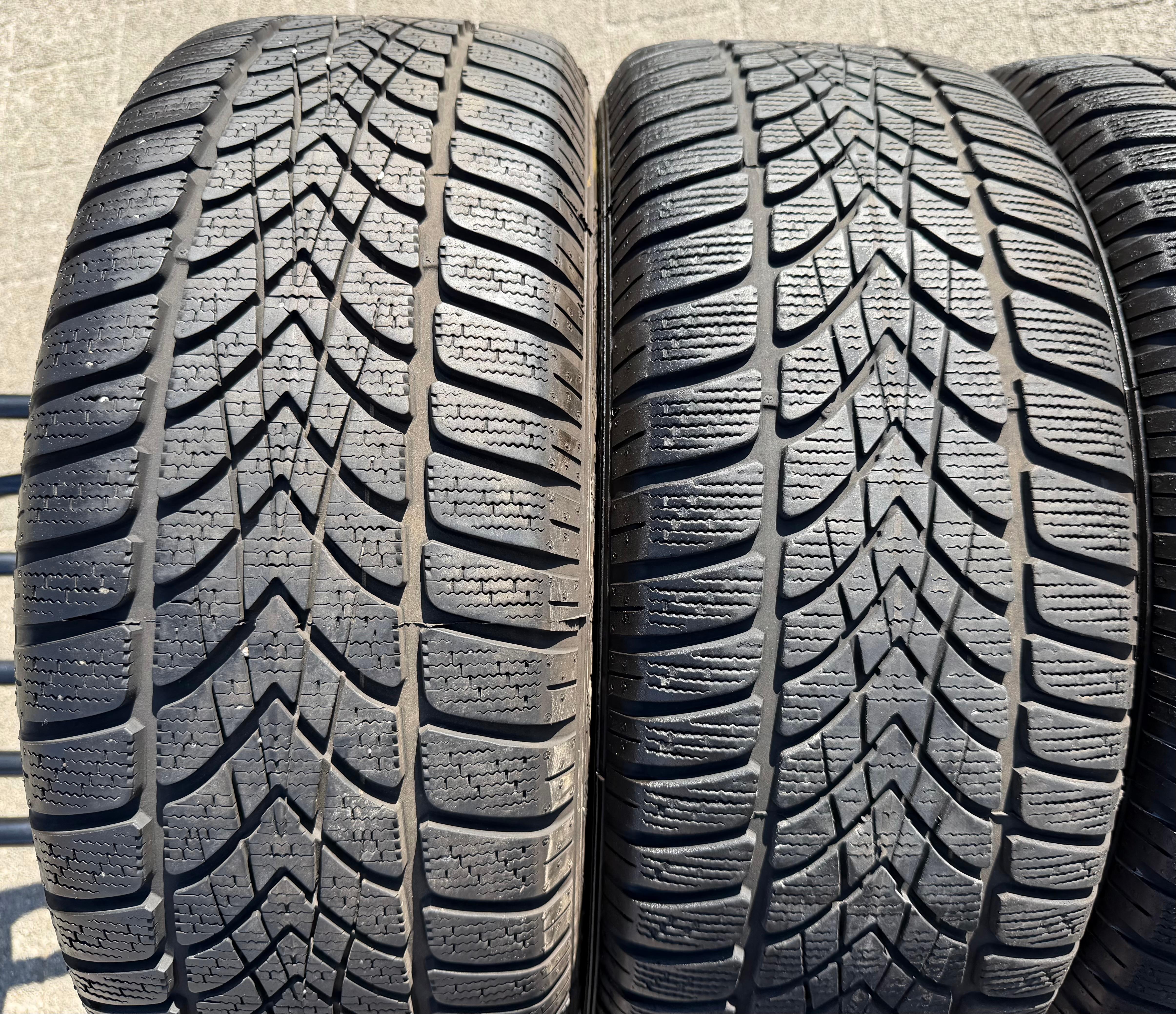 4 ruedas de invierno de aluminio originales de 17" para Audi A4 B9 8W 8W0601025P 225/50R17 98H Dunlop