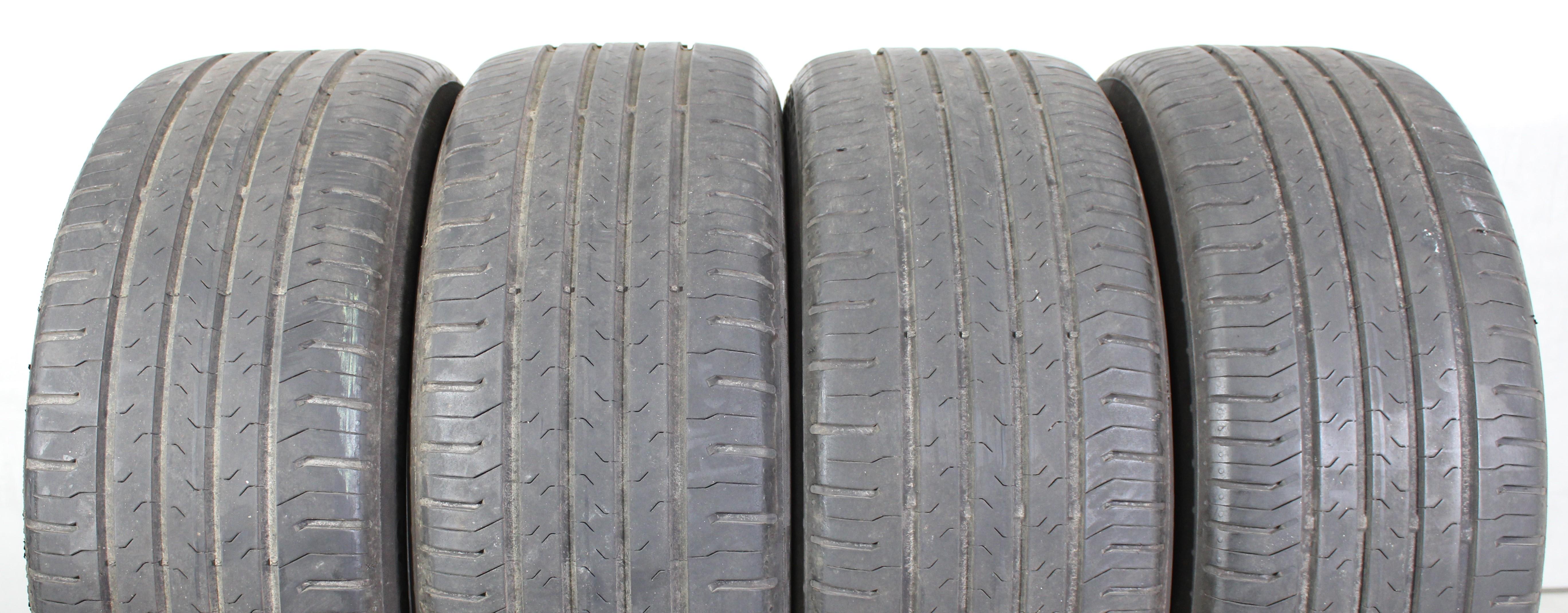4 x 225/55R16 99Y Sommerreifen Continental  Eco Contact 5 4,5-5mm 2015 XL