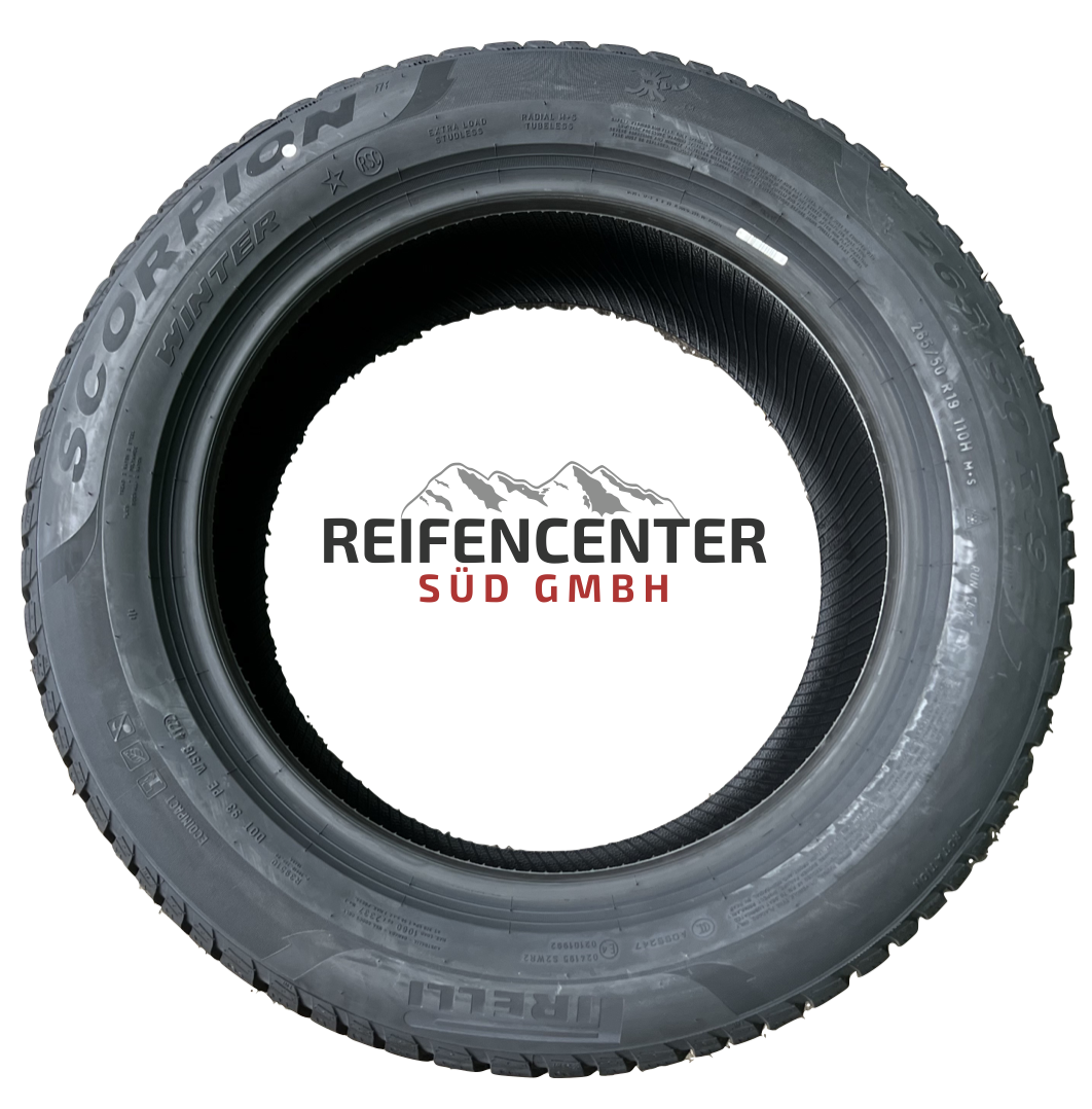 4 x 265/50R19 110V Winterreifen Pirelli Scorpion Winter Runflat NEU 2022 *