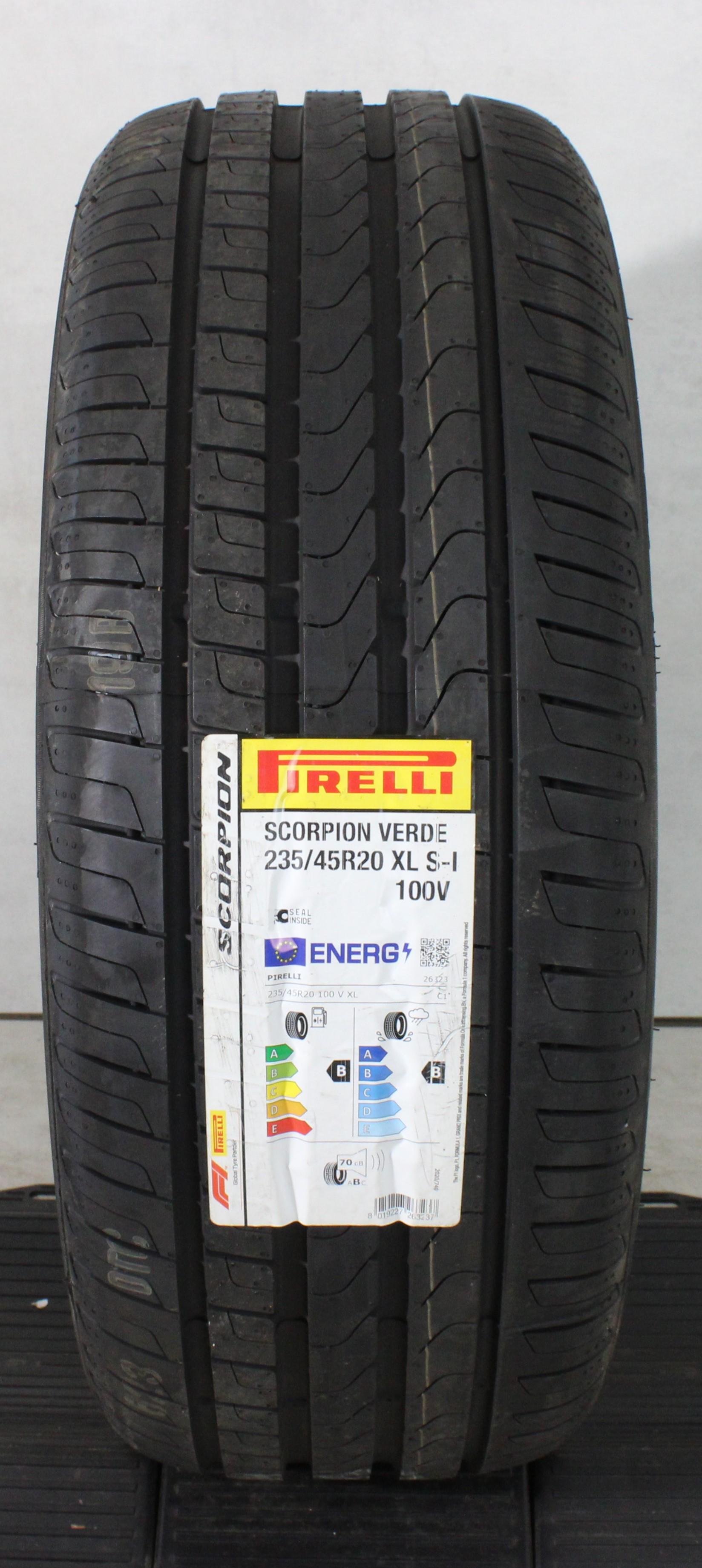 1 pneumatico estivo Pirelli Scorpion Verde 2022 Seal XL, misura 235/45R20 100V