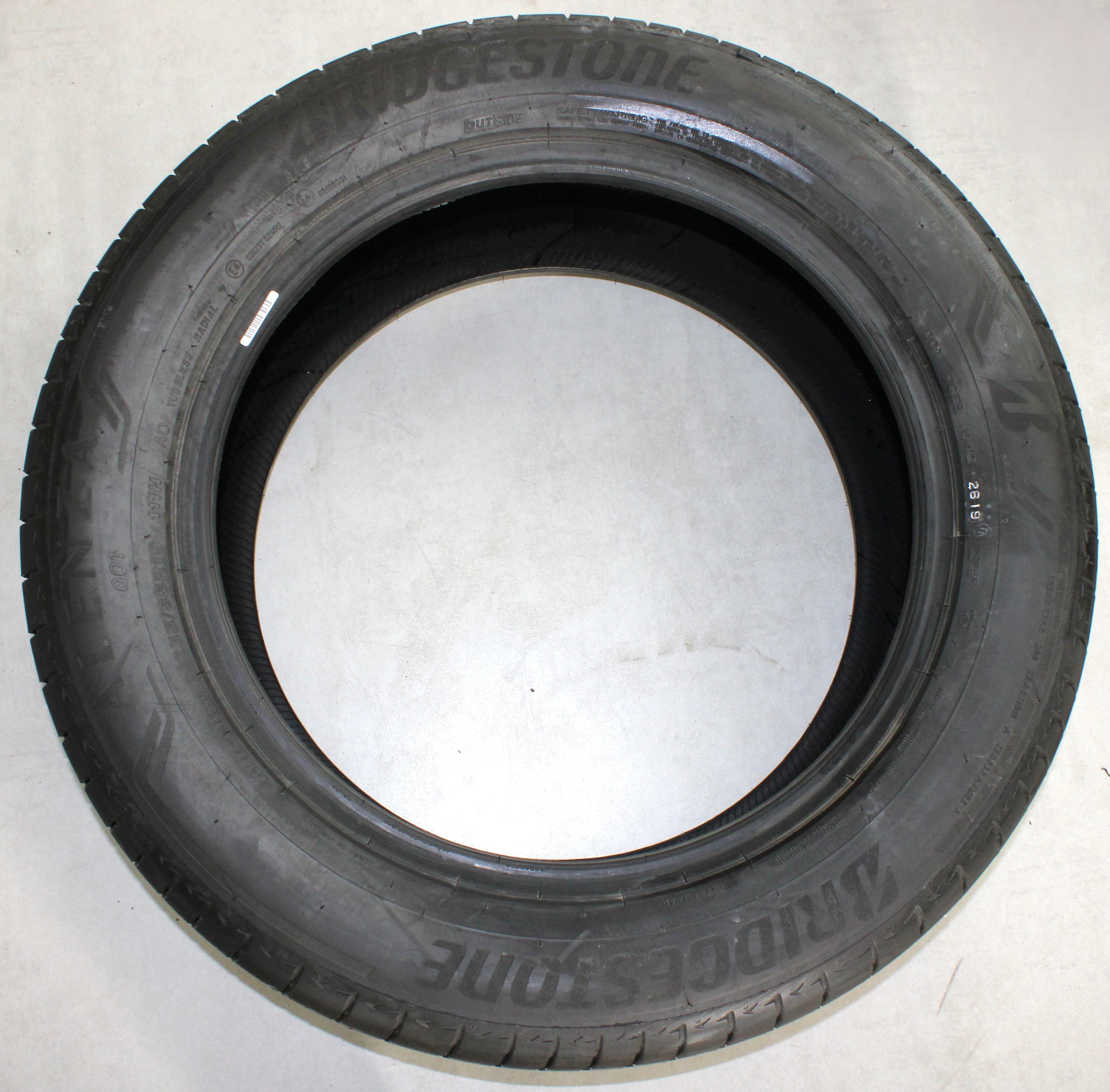 1 x 255/55R19 111H Sommerreifen Bridgestone Alenza 001 AO NEU 2019