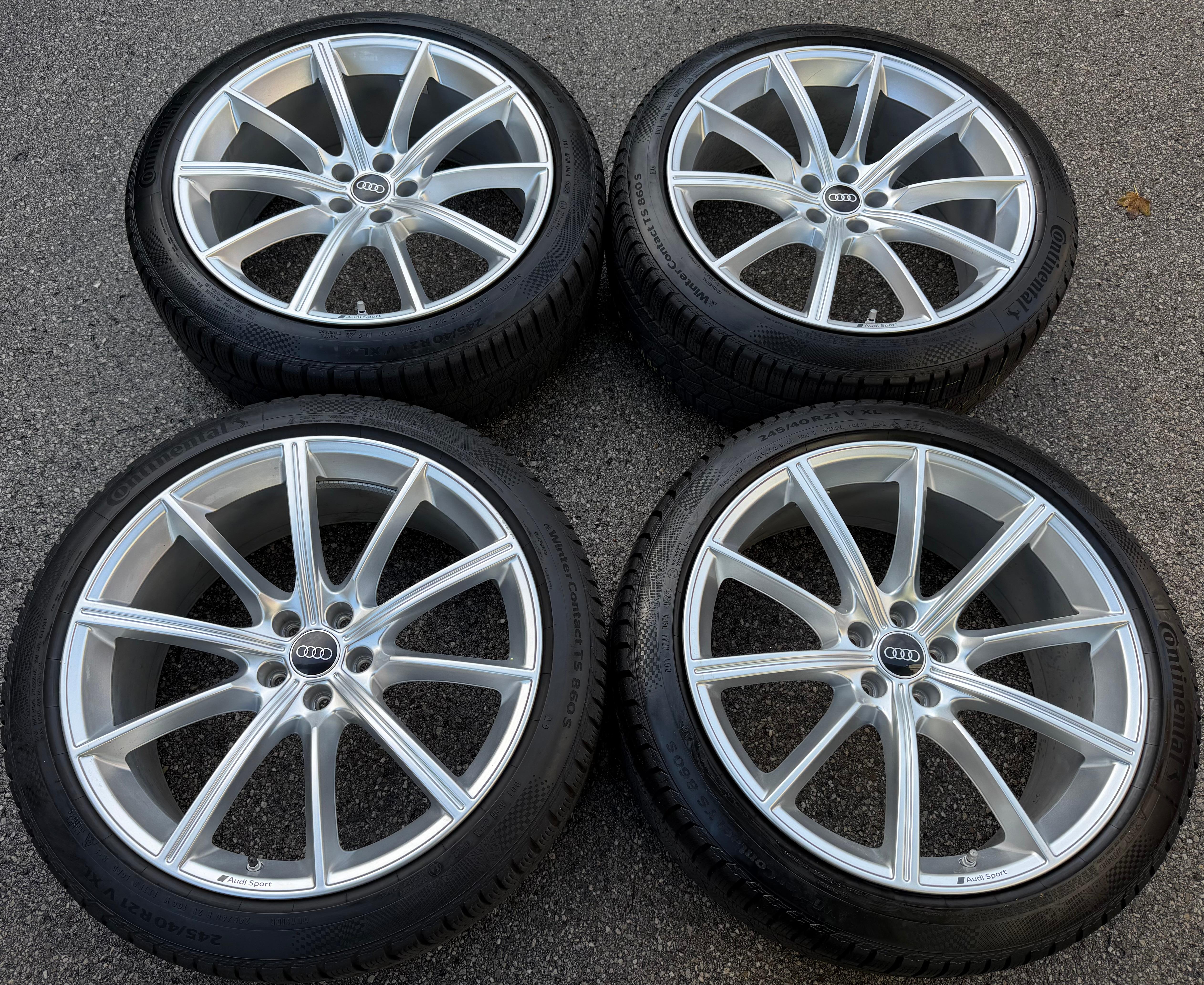 4 JANTES ALU HIVER D’ORIGINE 21" AUDI RS6 AVANT 4K C8 RS7 F2 4K 4K0601025AA LIVRAISON GRATUITE