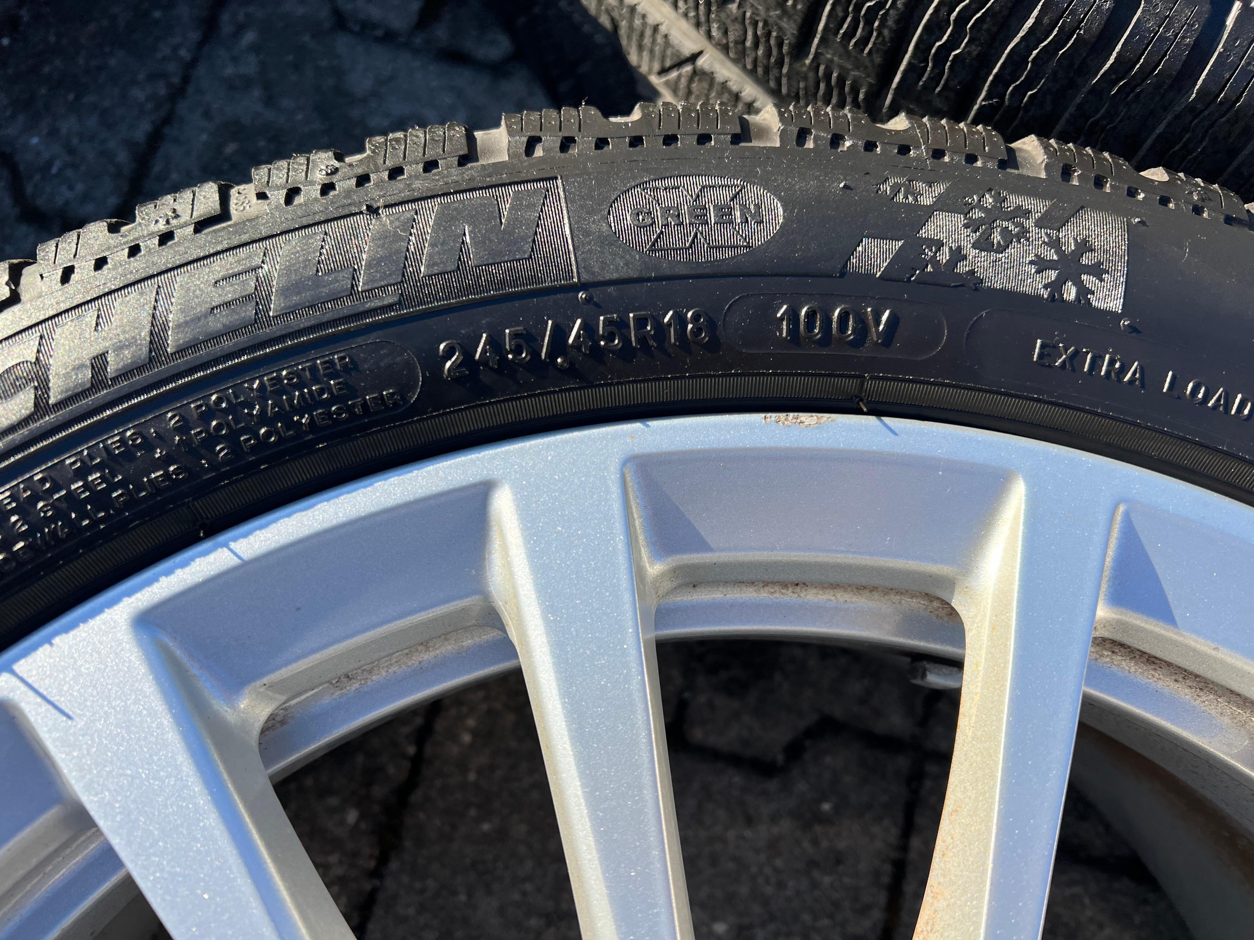 4 CERCHI INVERNALI ORIGINALI IN ALLUMINIO DA 18" BMW SERIE 5 G30 G31 STYLING RDKS STYLING 632 CONSEGNA GRATUITA