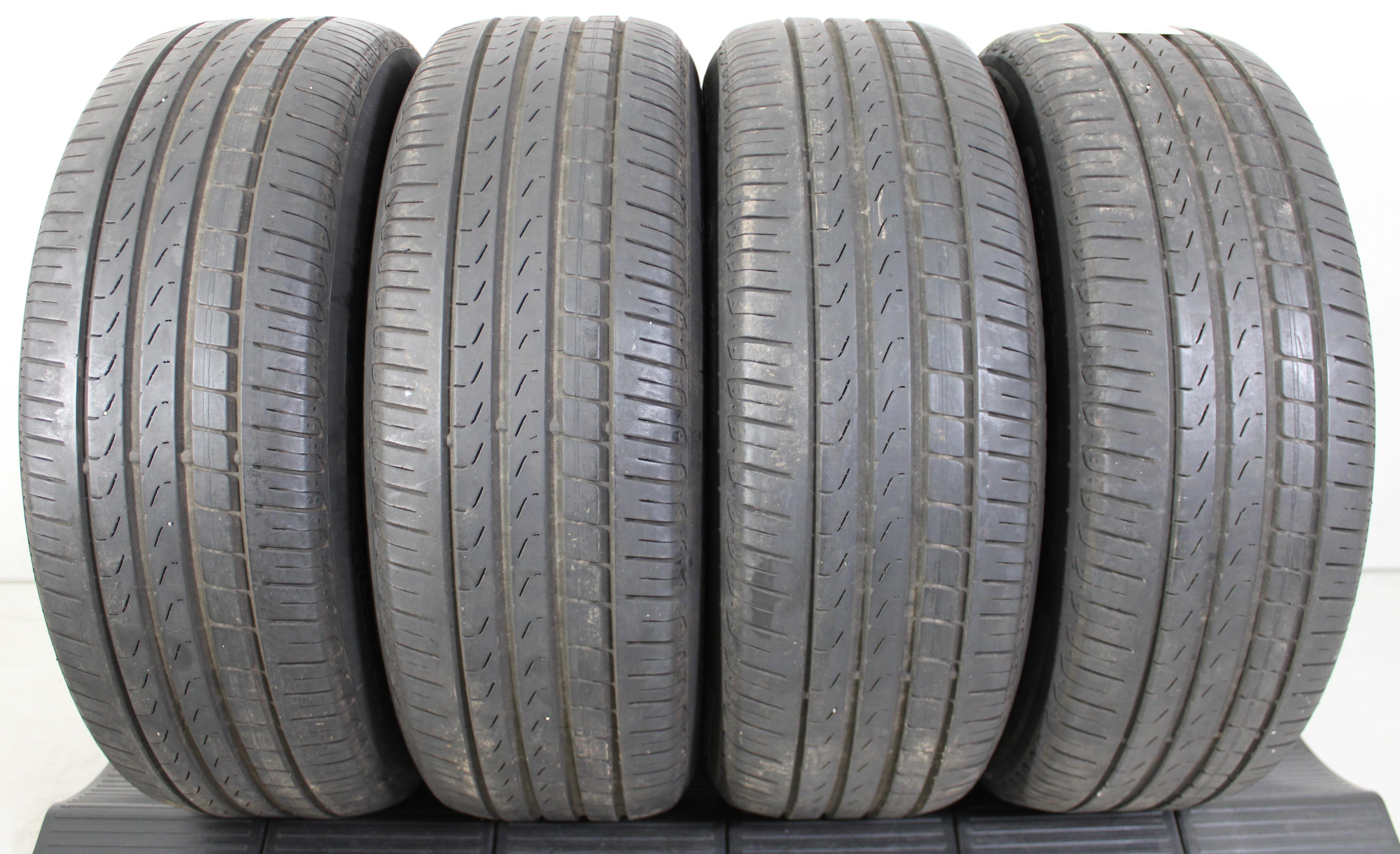 4 x 225/60R17 99V Sommerreifen Pirelli Cinturato P7 Runflat 5-5,5mm 2013 *