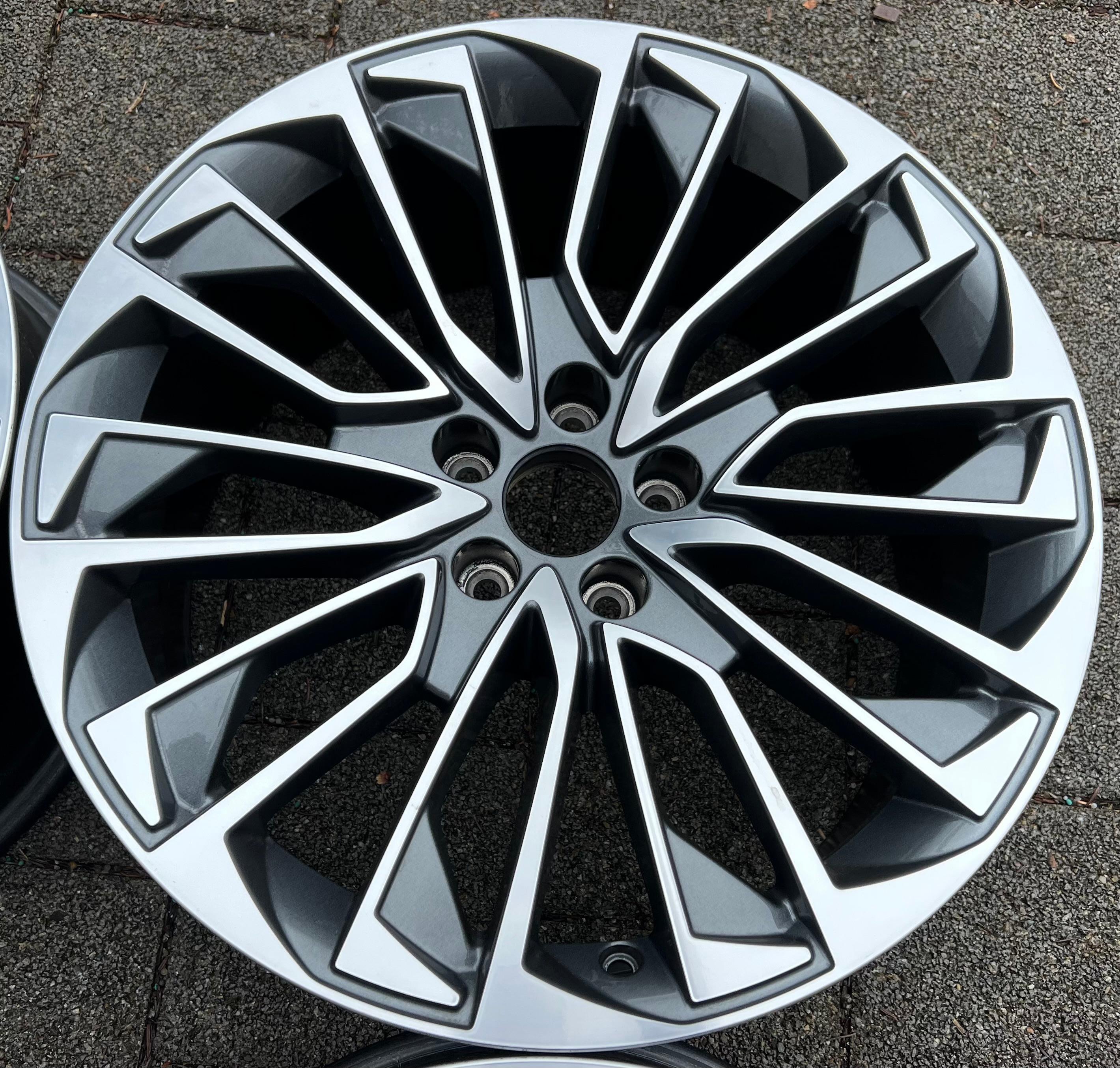 4 llantas de aluminio originales de 19" para Audi A7 y S7, 4K, 8,5x19, ET27, 4K8601025T, envío gratuito
