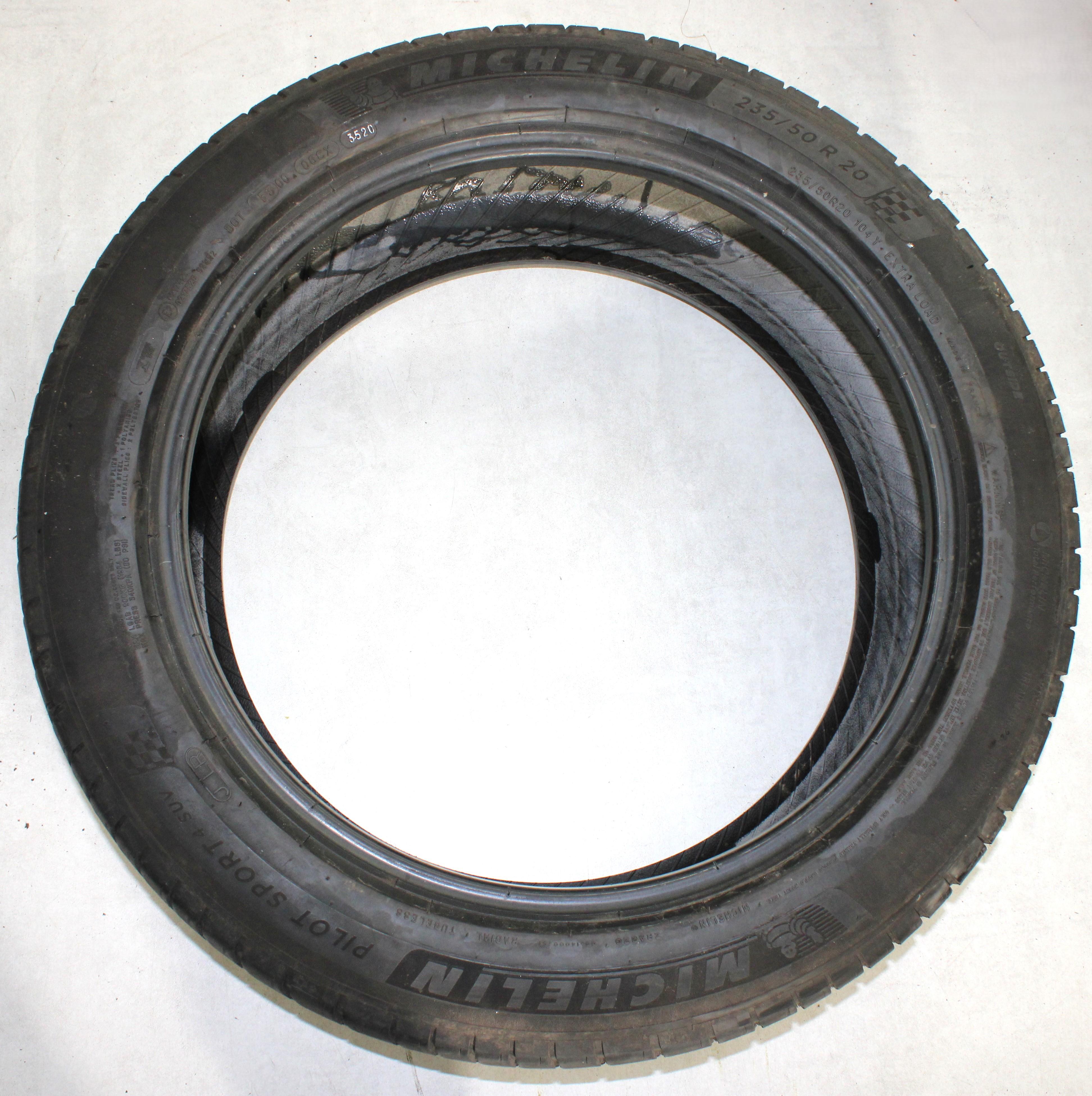 2 x 235/50R20 104Y Sommerreifen Michelin Pilot Sport 4 SUV J, LR 5mm 2020 XL