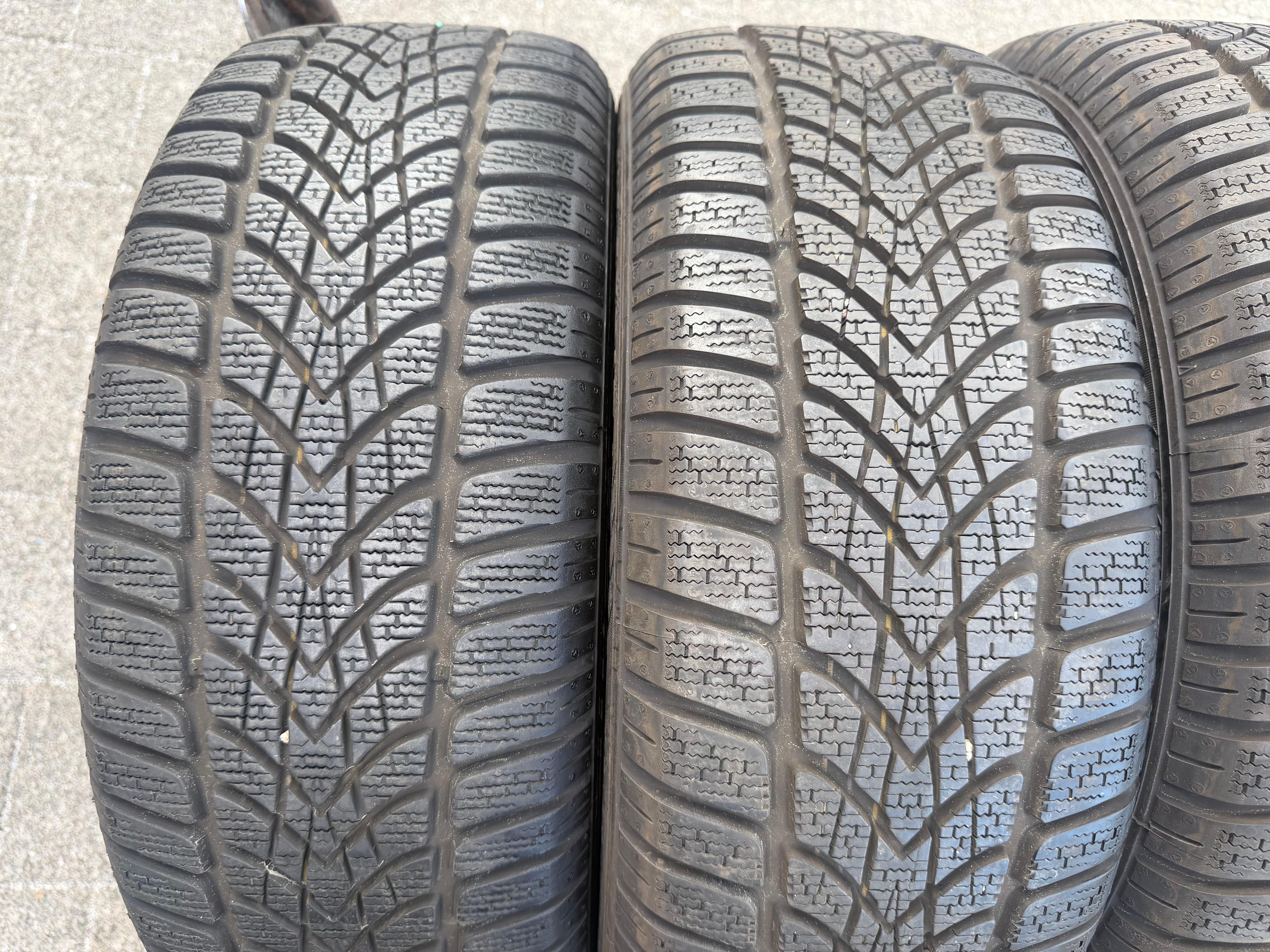 4 Winterräder VW Golf 7 Audi A3 8V Seat Leon 5F Skoda Octavia 5E 205/55R16 91H Dunlop