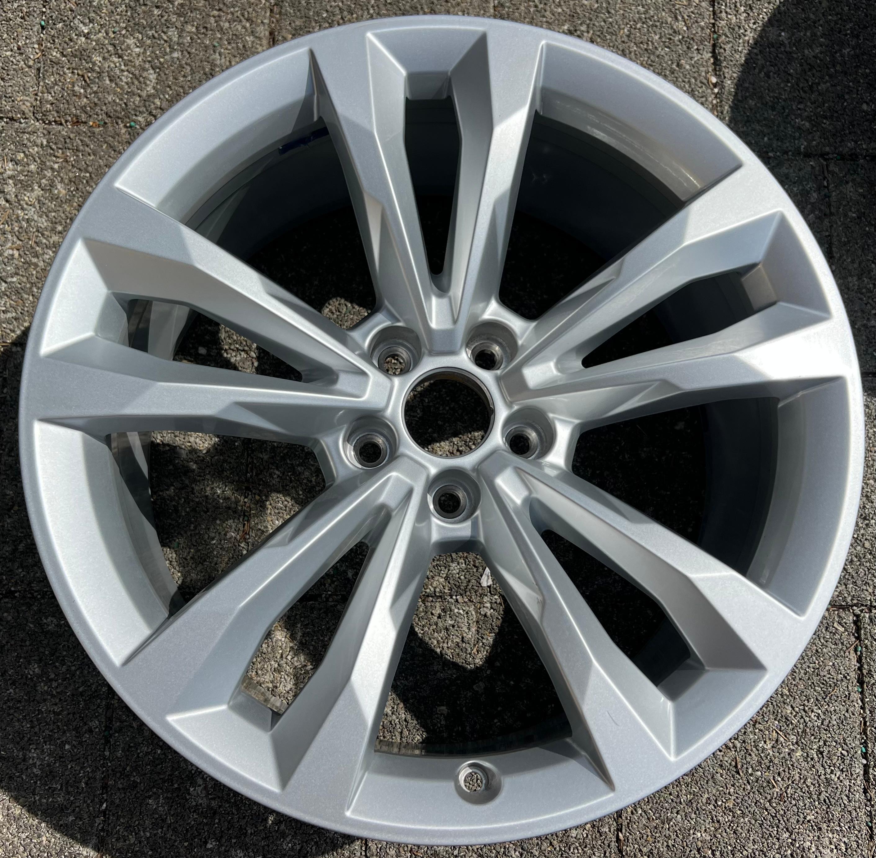 1 X CERCHIO IN LEGA ORIGINALE DA 19" AUDI Q7 4M 4M0601025C 8,5x19 ET28 FREIHAUS