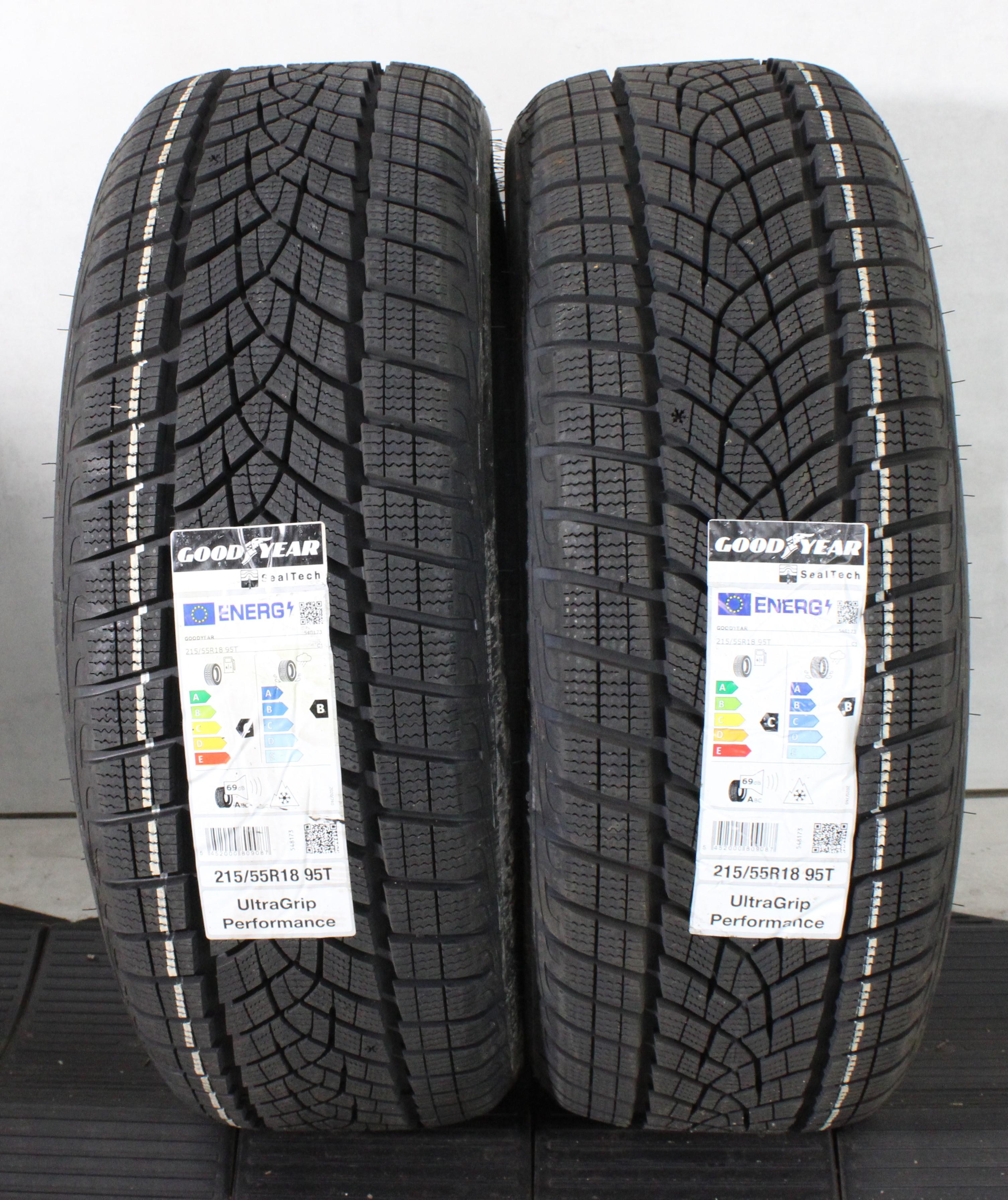 2 x 215/55R18 95T Winterreifen Goodyear Ultra Grip Performance GEN-1 2024 Seal NEU