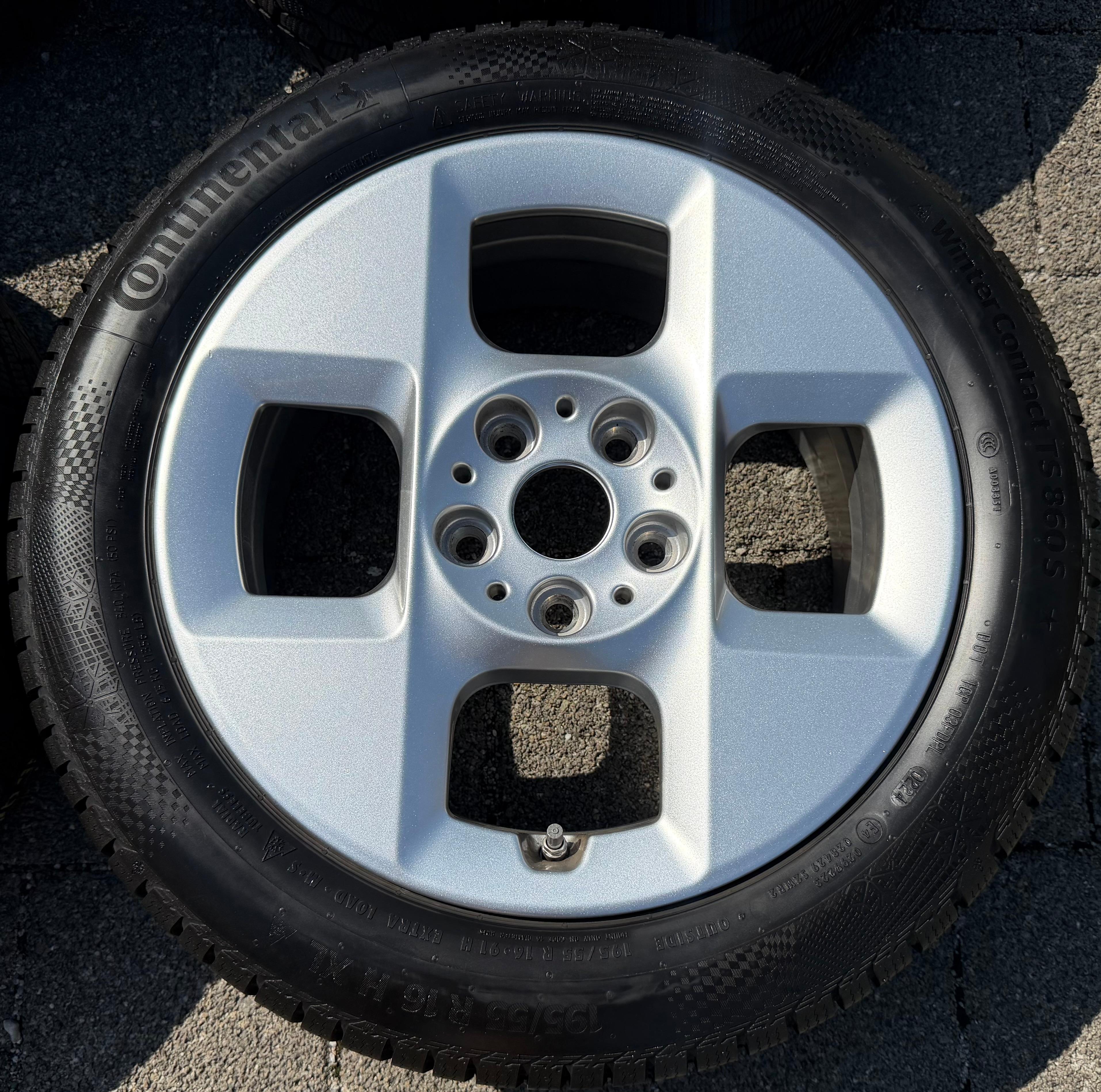 4 Original Alu Winterräder Mini F65 F66 F67 5A3E635 4-Square-Spoke 955 RDKS