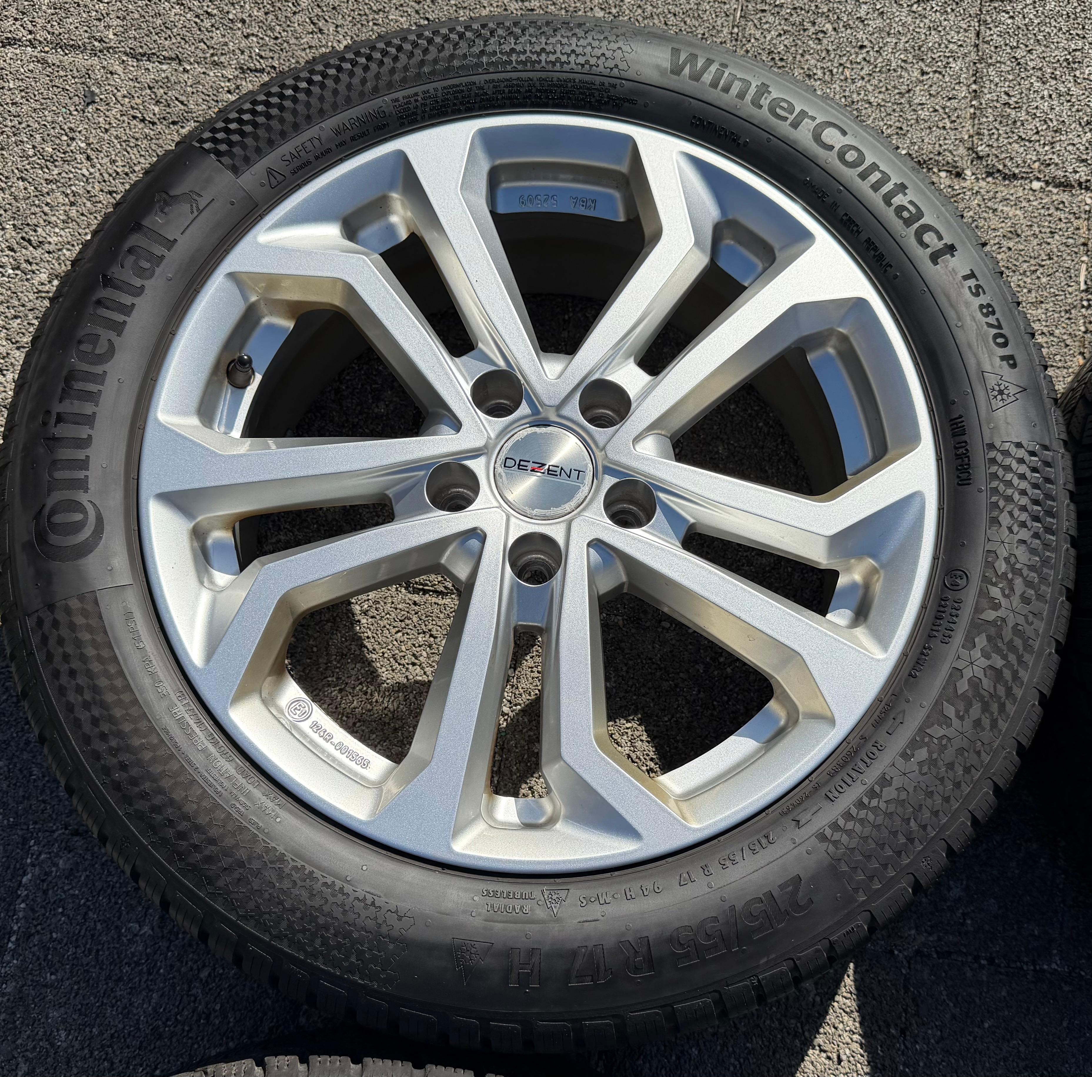 4 Alu 17" Winterräder Audi Q2 Seat Cupra Ateca Skoda Superb VW Passat B8 3G 2023