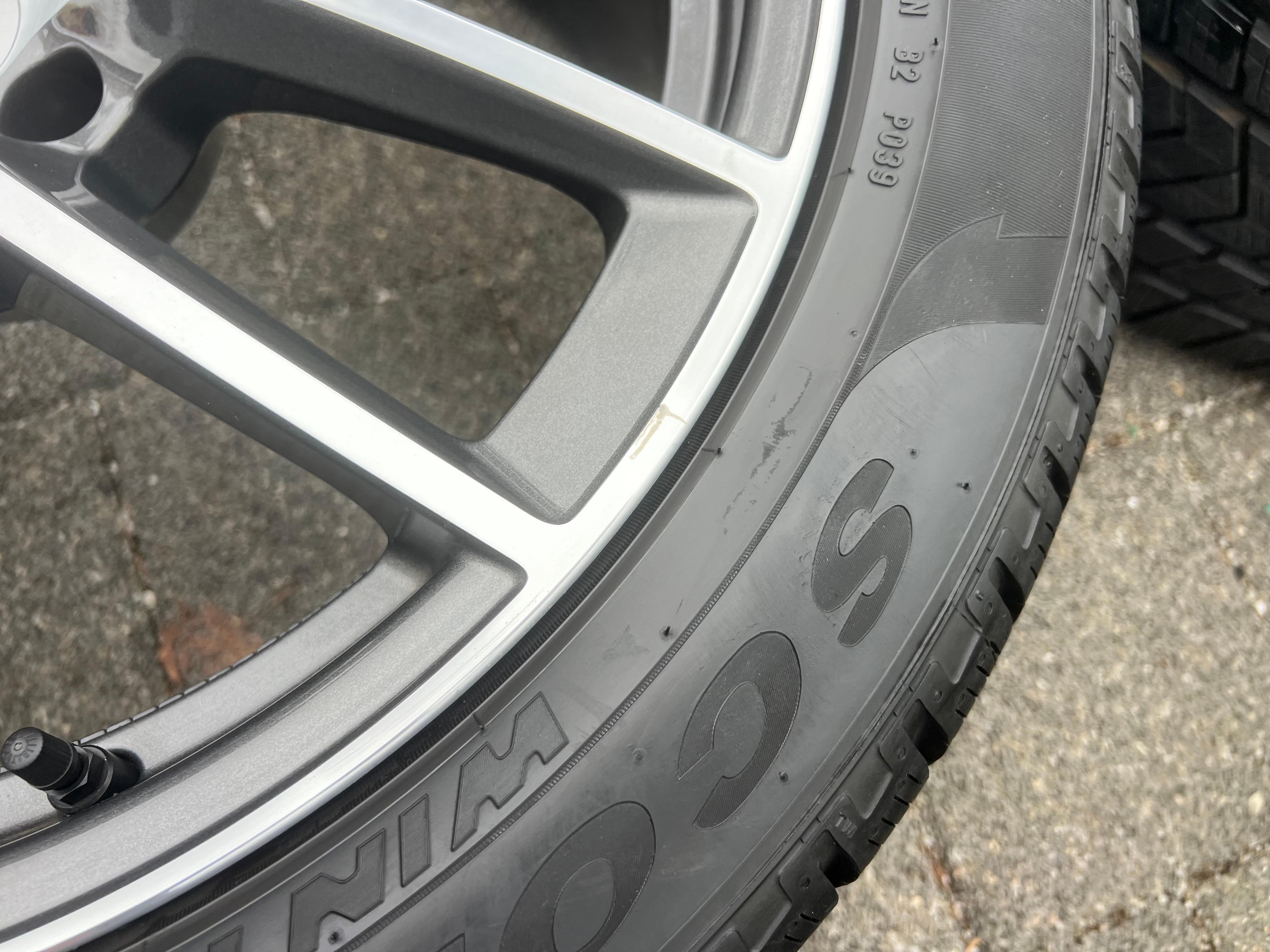 4 ORIGINAL 20" ALU WINTERRÄDER PORSCHE MACAN 265/45R20 104V 295/40R20 106V RDKS
