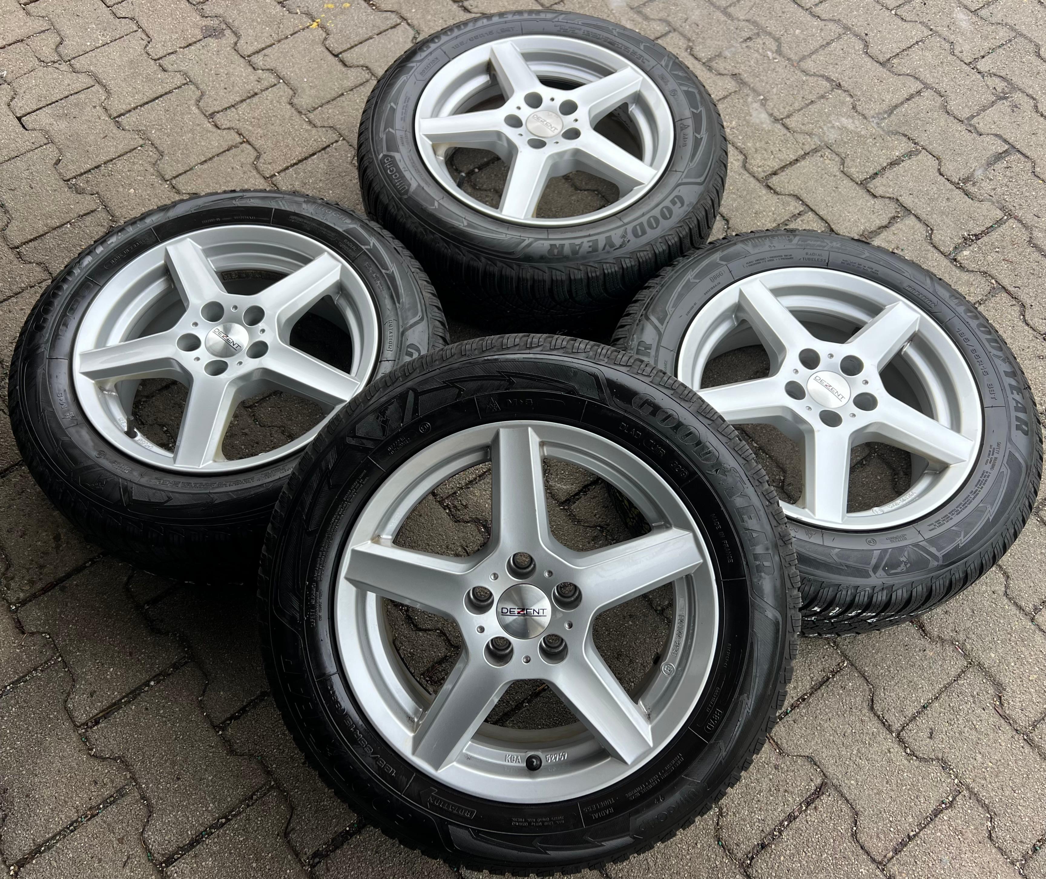 4 llantas de invierno ALU para SEAT Arona, Ibiza, KJ, VW Polo y Polo AW 185/65R15 88T, envío gratuito
