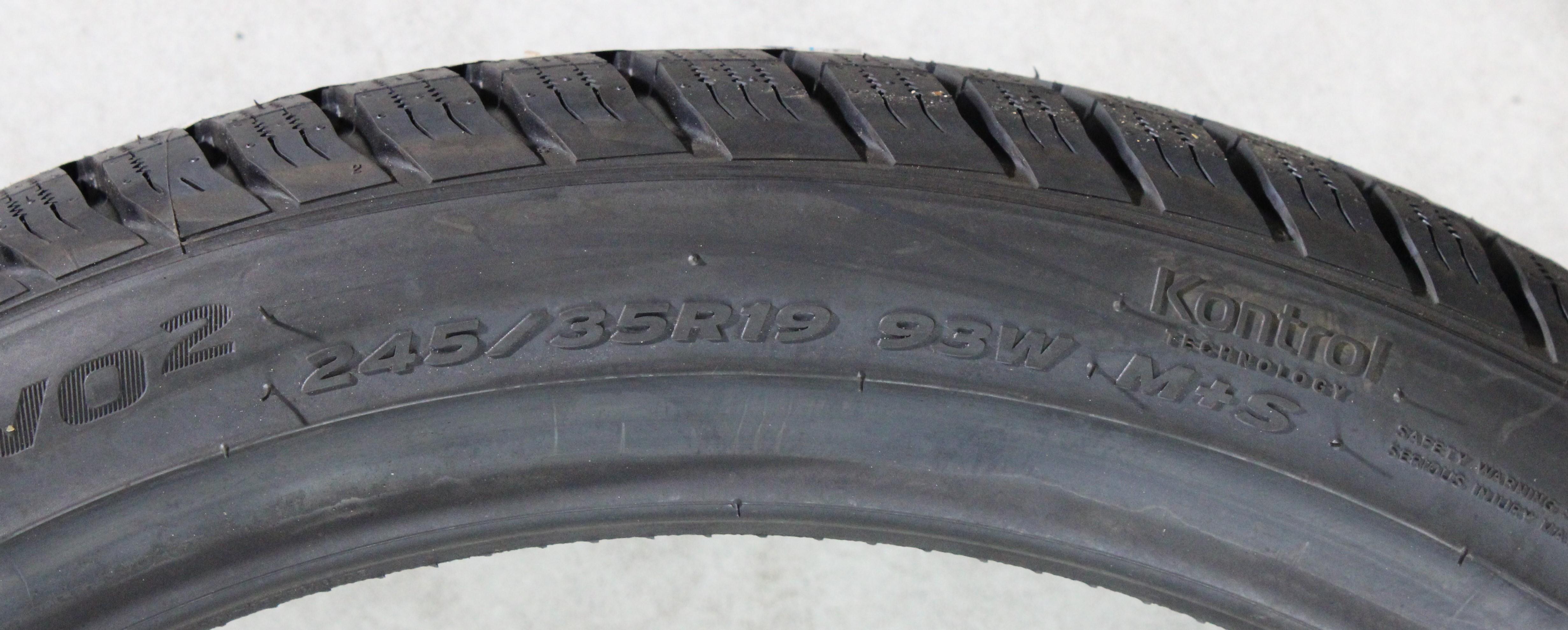 4 x 245/35R19 93W Winterreifen Hankook Winter I*Cept Evo 2 NEU 2019 Freihaus
