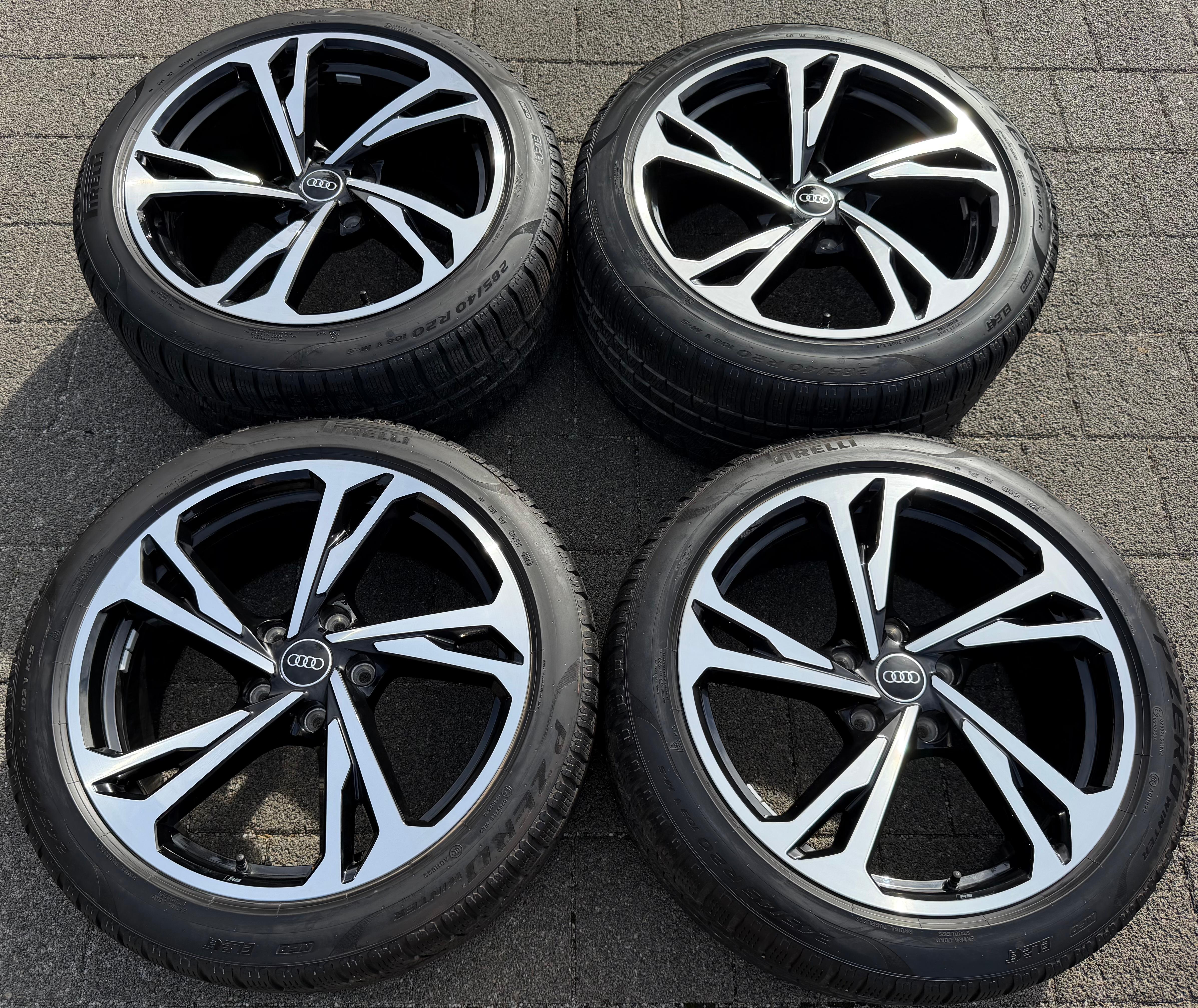 4 ORIGINAL 20" ALU WINTERRÄDER AUDI ETRON E-TRON GT 4J3601025AM 4J3601025AL