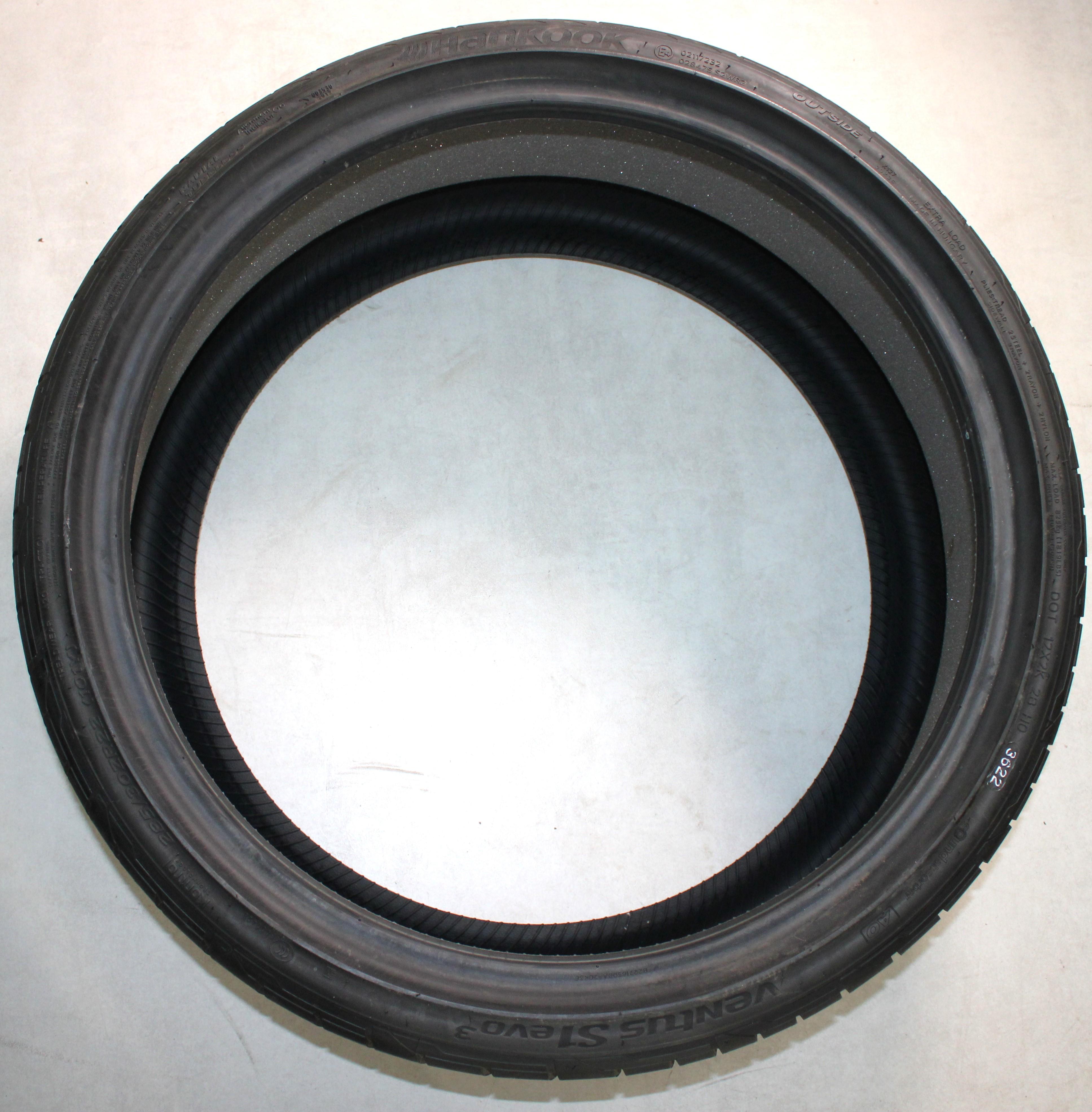 4 x 285/30R22 101Y Sommerreifen Hankook Ventus S1 Evo 3 AO Volles Profil 2022 Silent