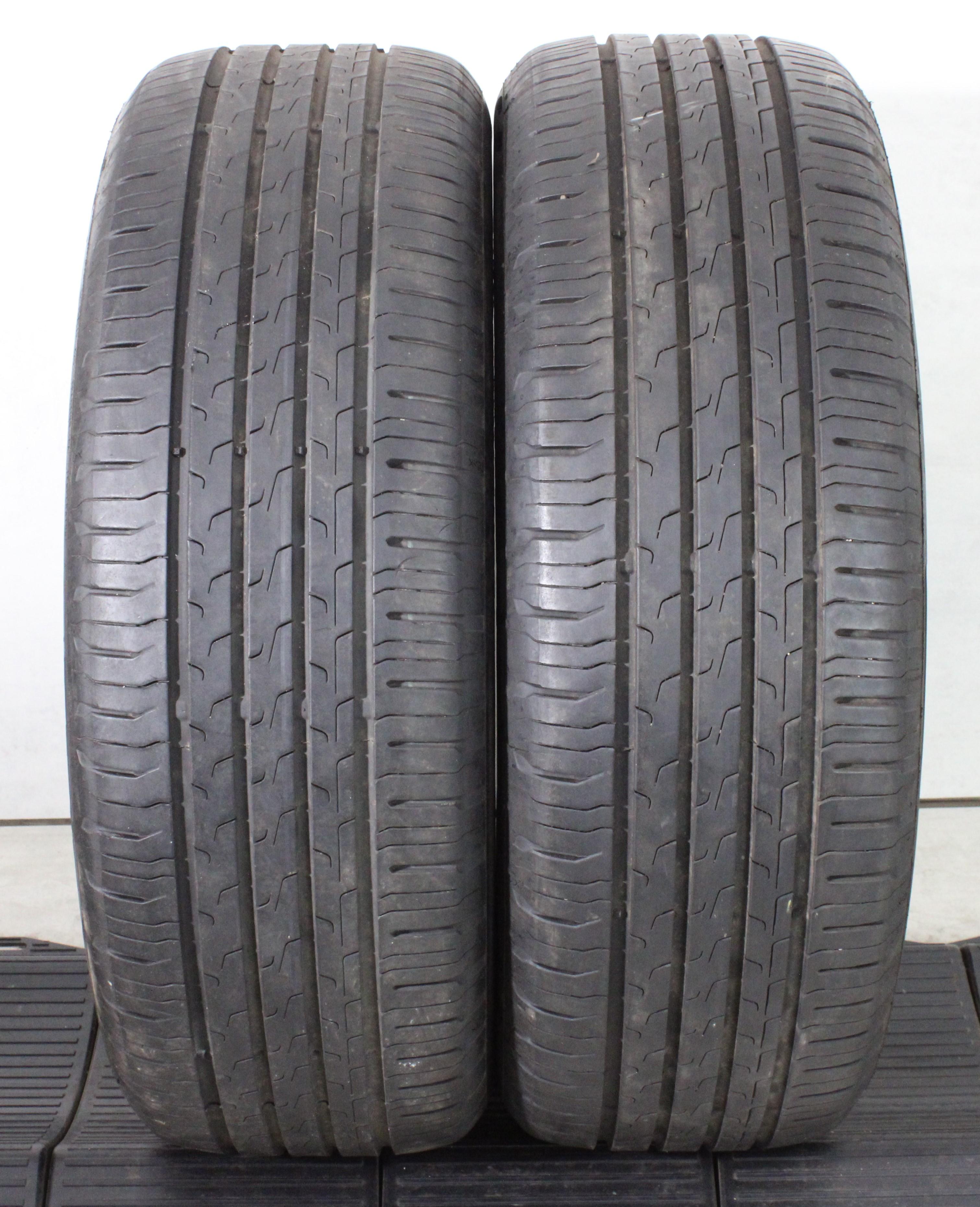 2 x 205/55R17 91V Sommerreifen Continental Eco Contact 6 5,5mm 2020