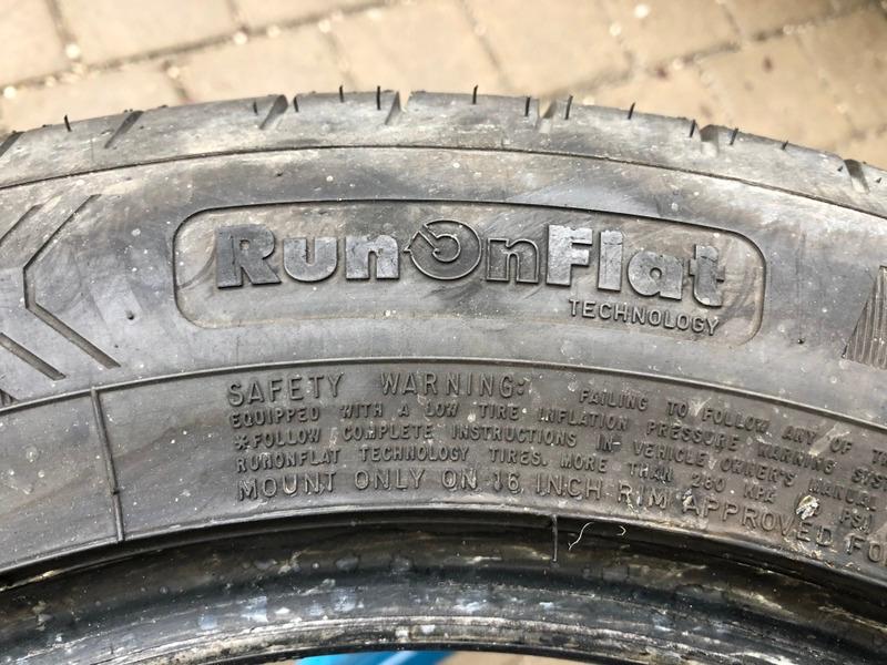 4 x 205/60R16 92V Sommerreifen Goodyear Efficient Grip Performance Runflat 2x 6,5mm und 2x 5,5mm 2015