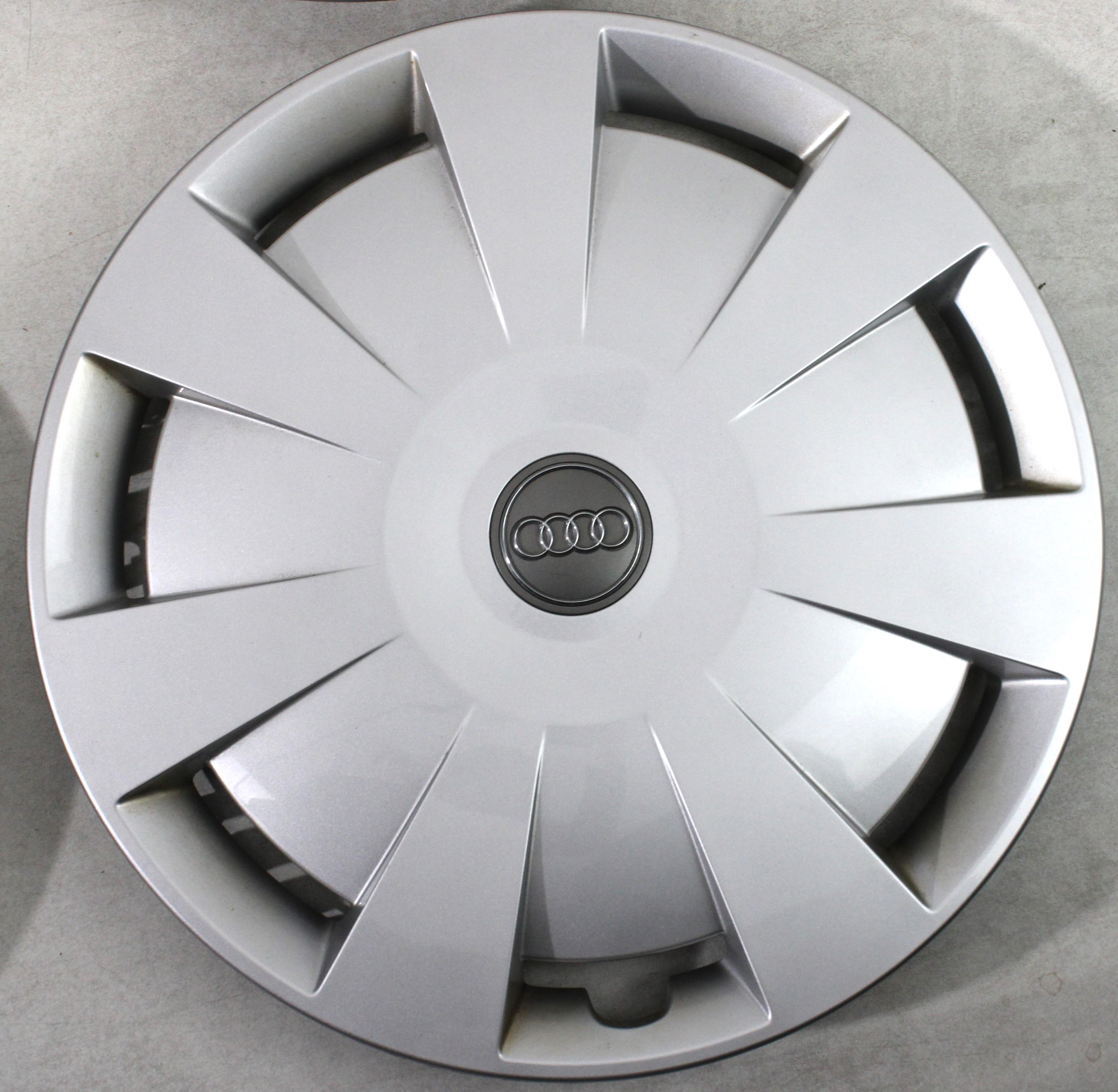 4 TAPACUBOS ORIGINALES DE 16" PARA AUDI A3 A4 Q2 8V0601147D, TAPACUBOS DE 16 PULGADAS CON ENVÍO GRATUITO