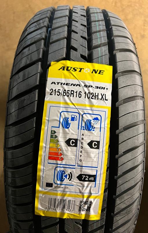 4 x 215/65R16 102H Pneus d'été Austone Athena SP-301 NOUVEAU 2020 XL