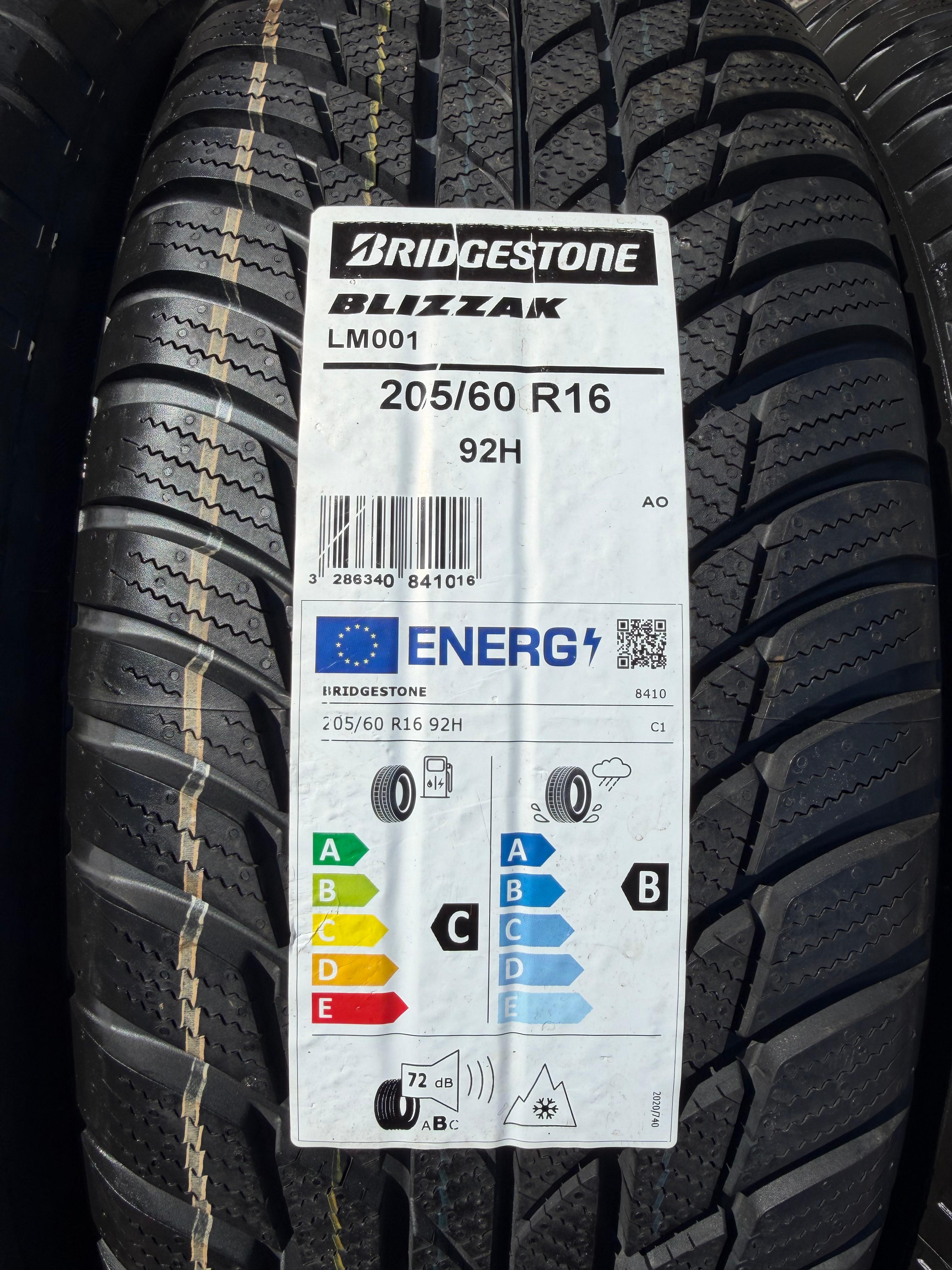 4 Winterräder Audi Q2 GA VW T-Roc 205/60R16 92H Bridgestone 5Q0601027AM NEU